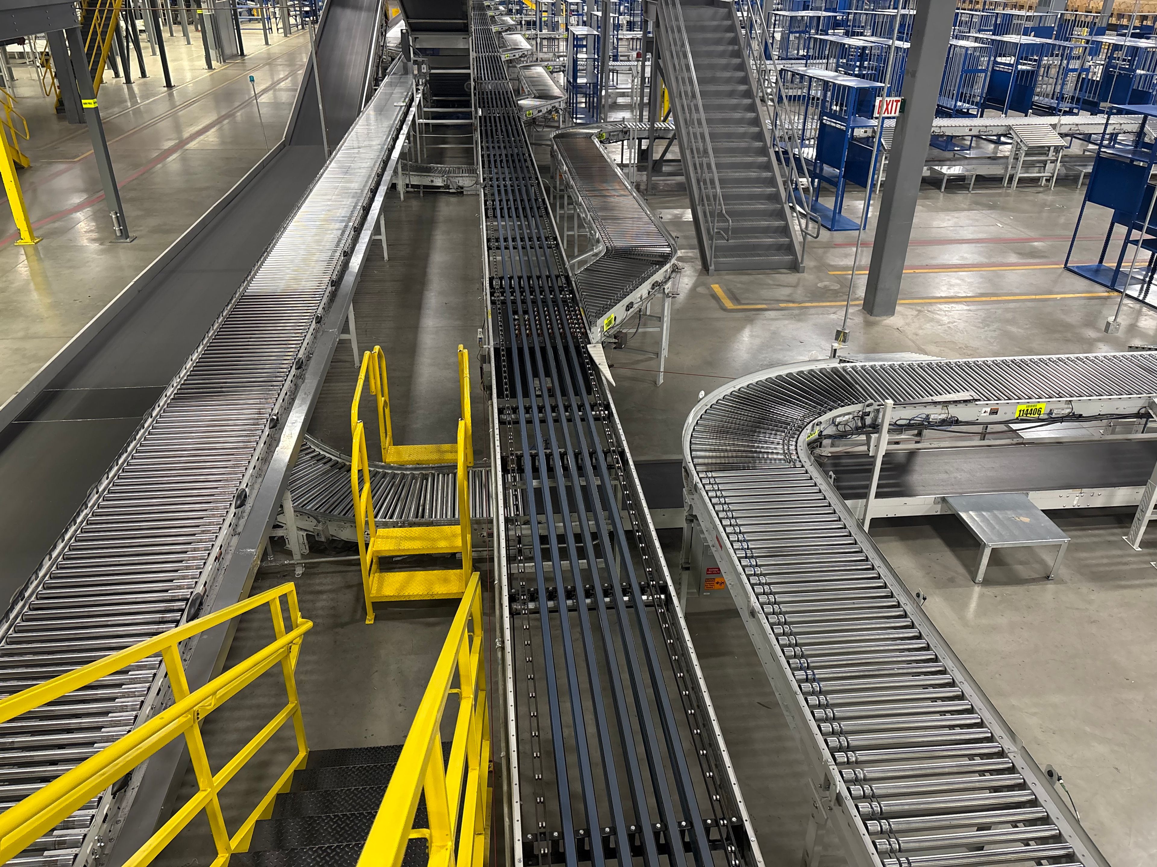 TGW Narrow Belt Sorter - NBS 30/90 - 147' 8" x 30" x 22" - 4 Send-offs - Document 15