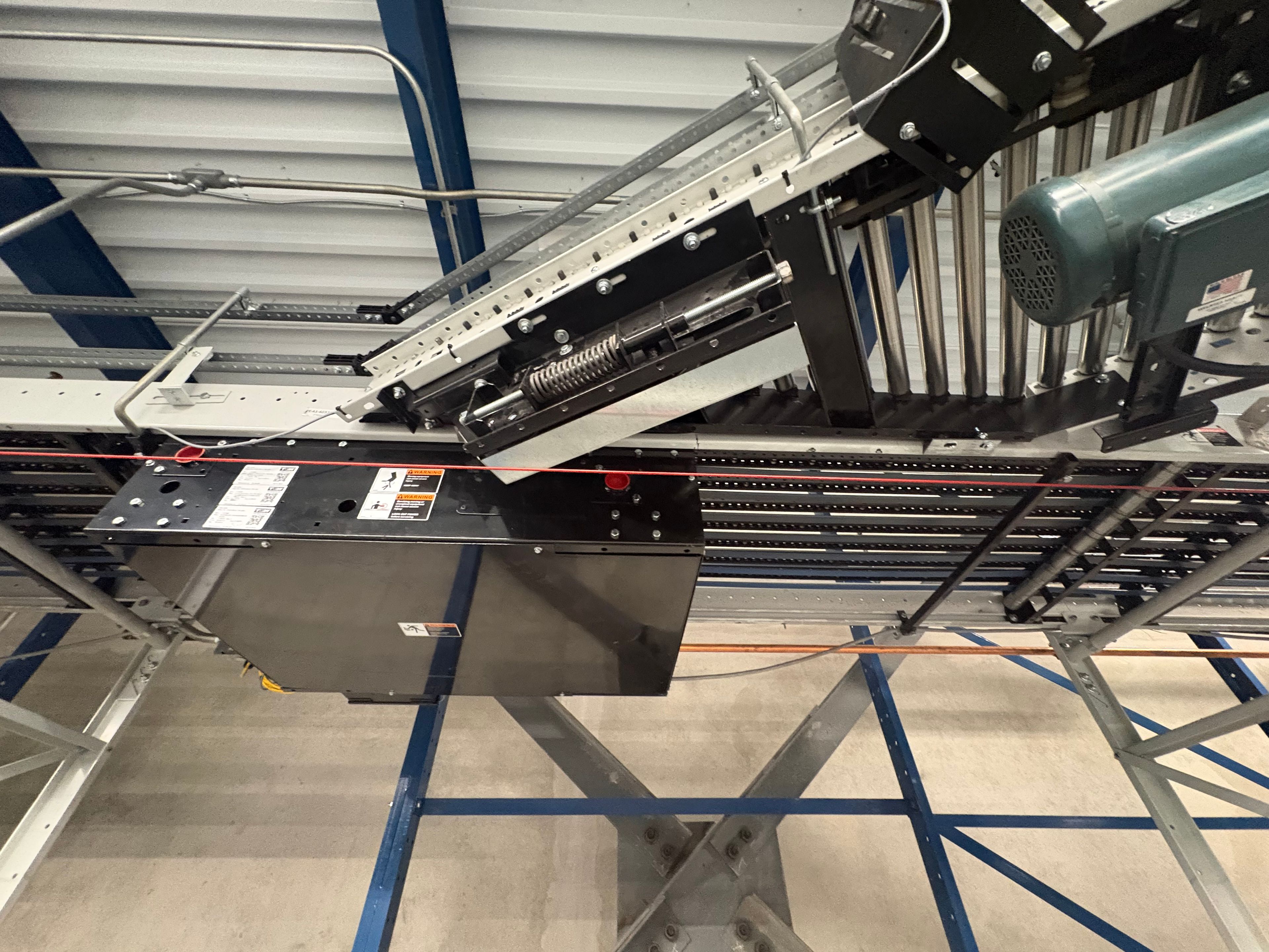 TGW Narrow Belt Sorter - NBS 30/90 - 149' 4" x 30" x 22" - 3 Send-Offs - Document 12
