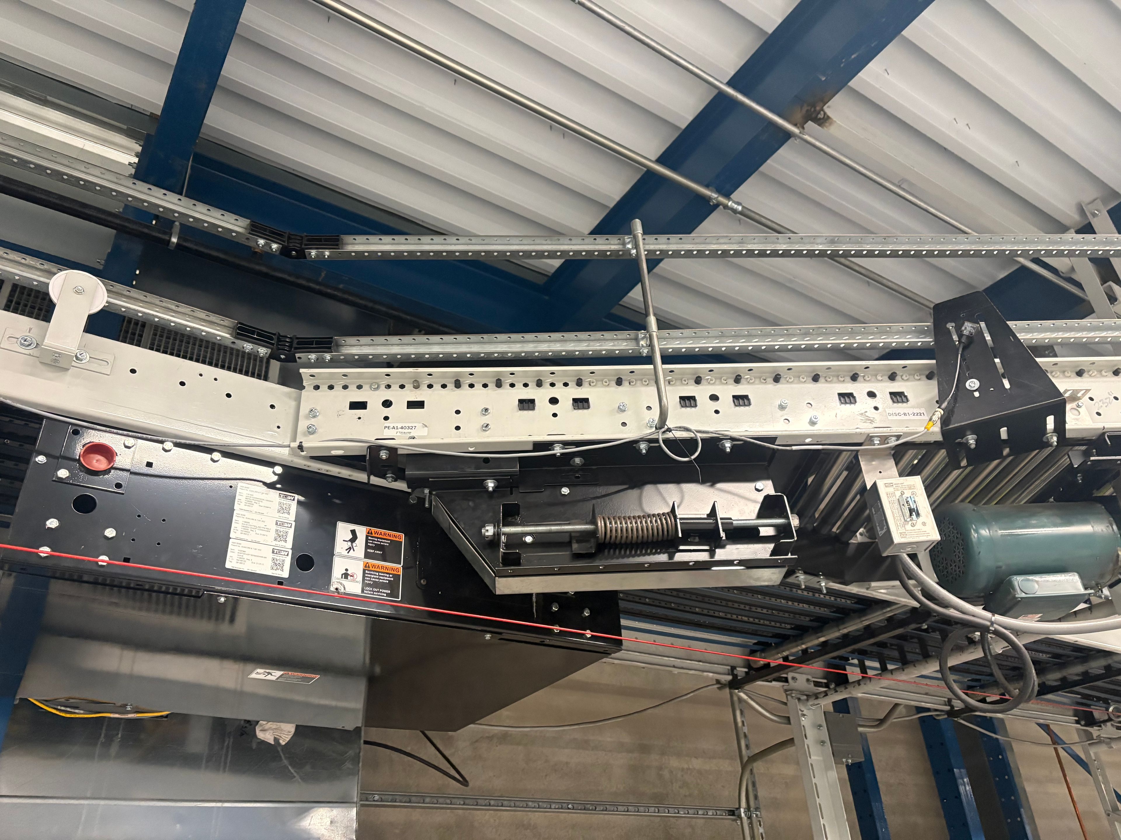 TGW Narrow Belt Sorter - NBS 30/90 - 149' 4" x 30" x 22" - 3 Send-Offs - Document 8