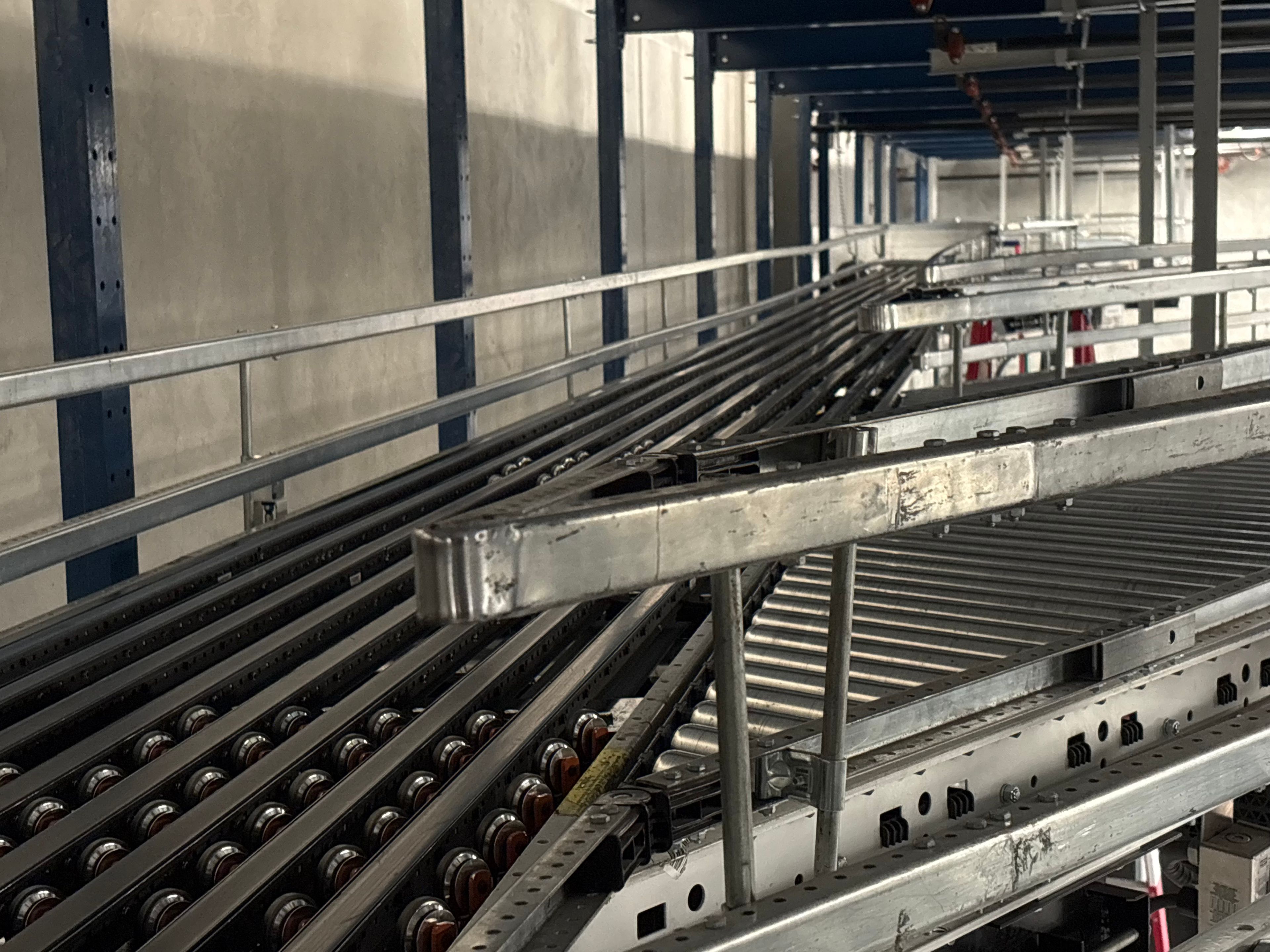 TGW Narrow Belt Sorter - NBS 30/90 - 57' 7" x 30" x 22" - 5 Send-Offs - Document 13