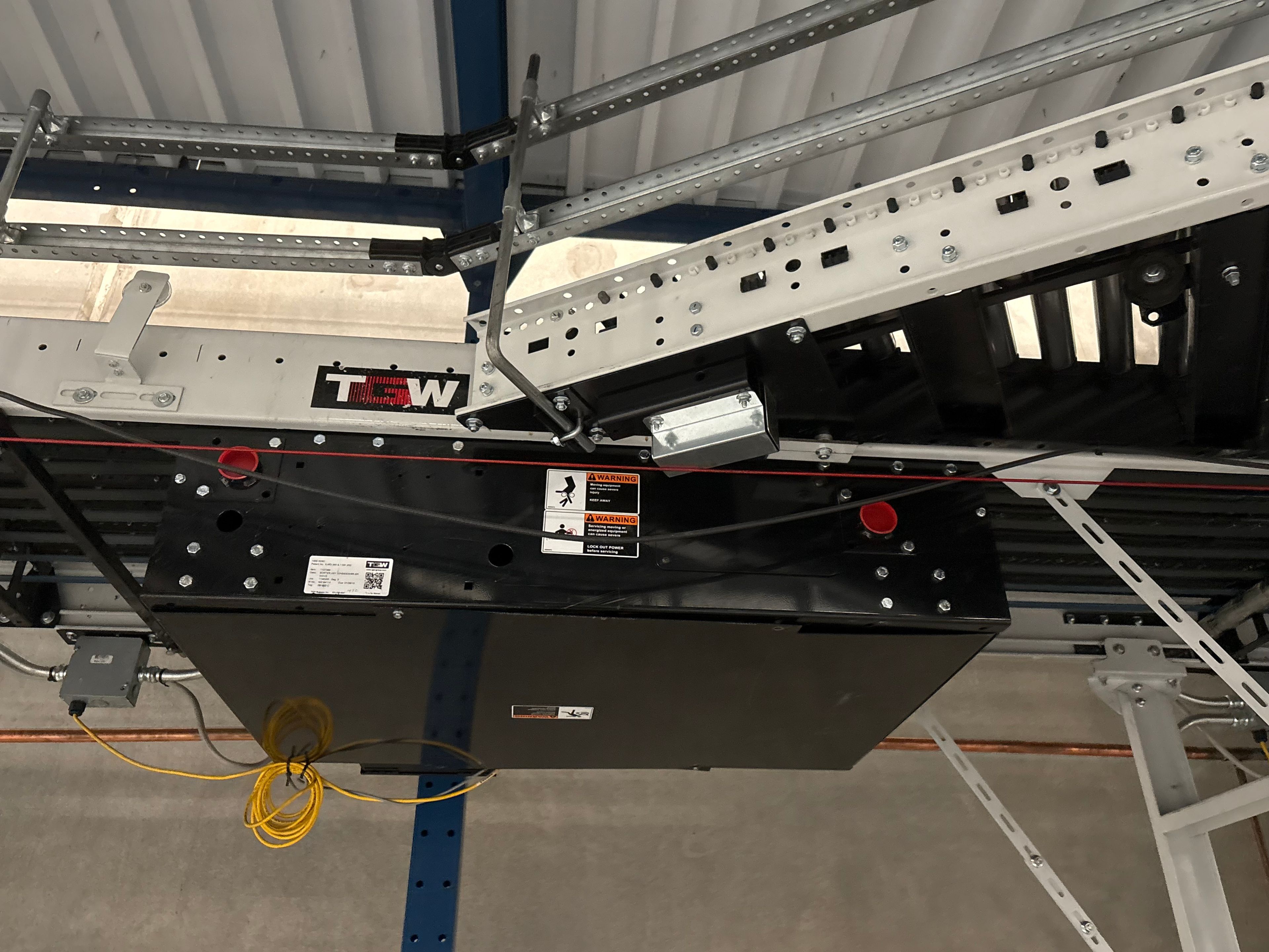 TGW Narrow Belt Sorter - NBS 30/90 - 57' 7" x 30" x 22" - 5 Send-Offs - Document 16