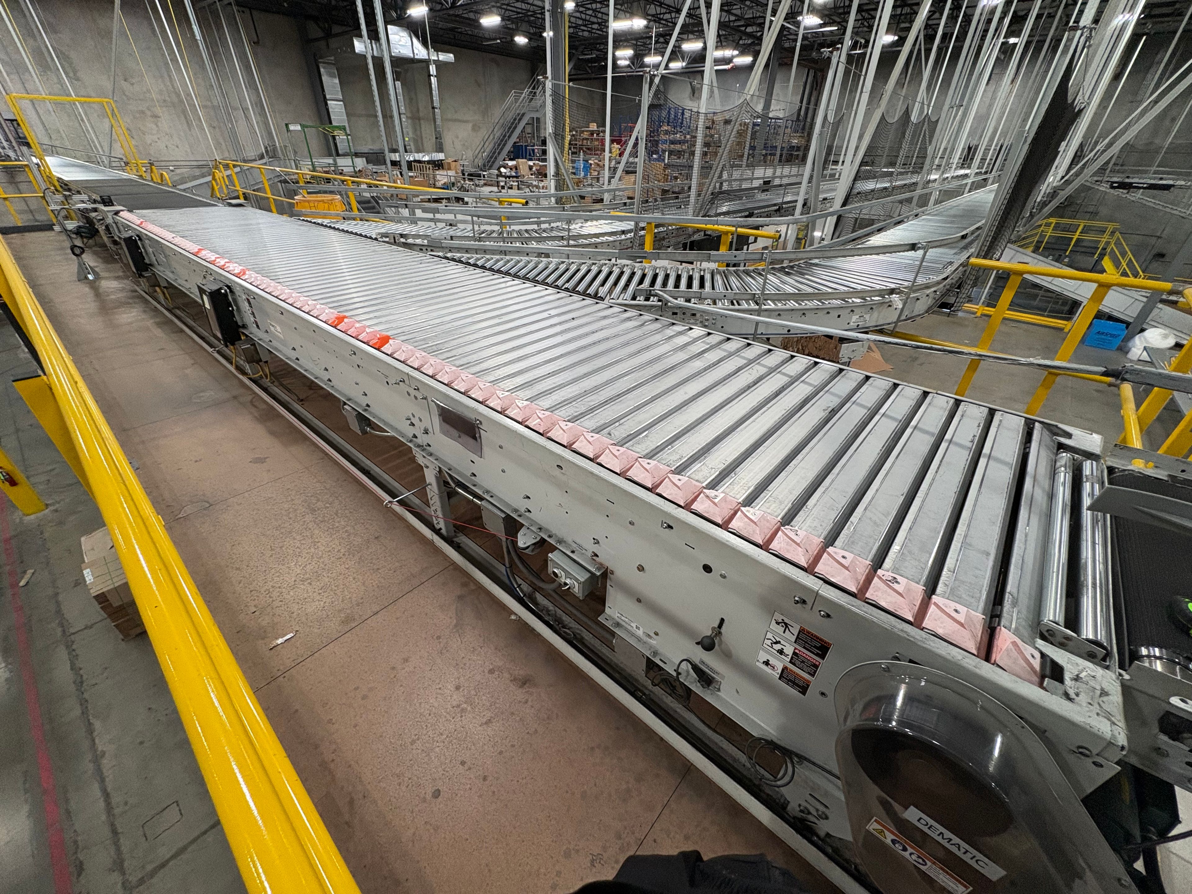 Dematic Mid-Rate Slat Sorter - Model Flex sort ML - 26' 4" x 46" x 33"