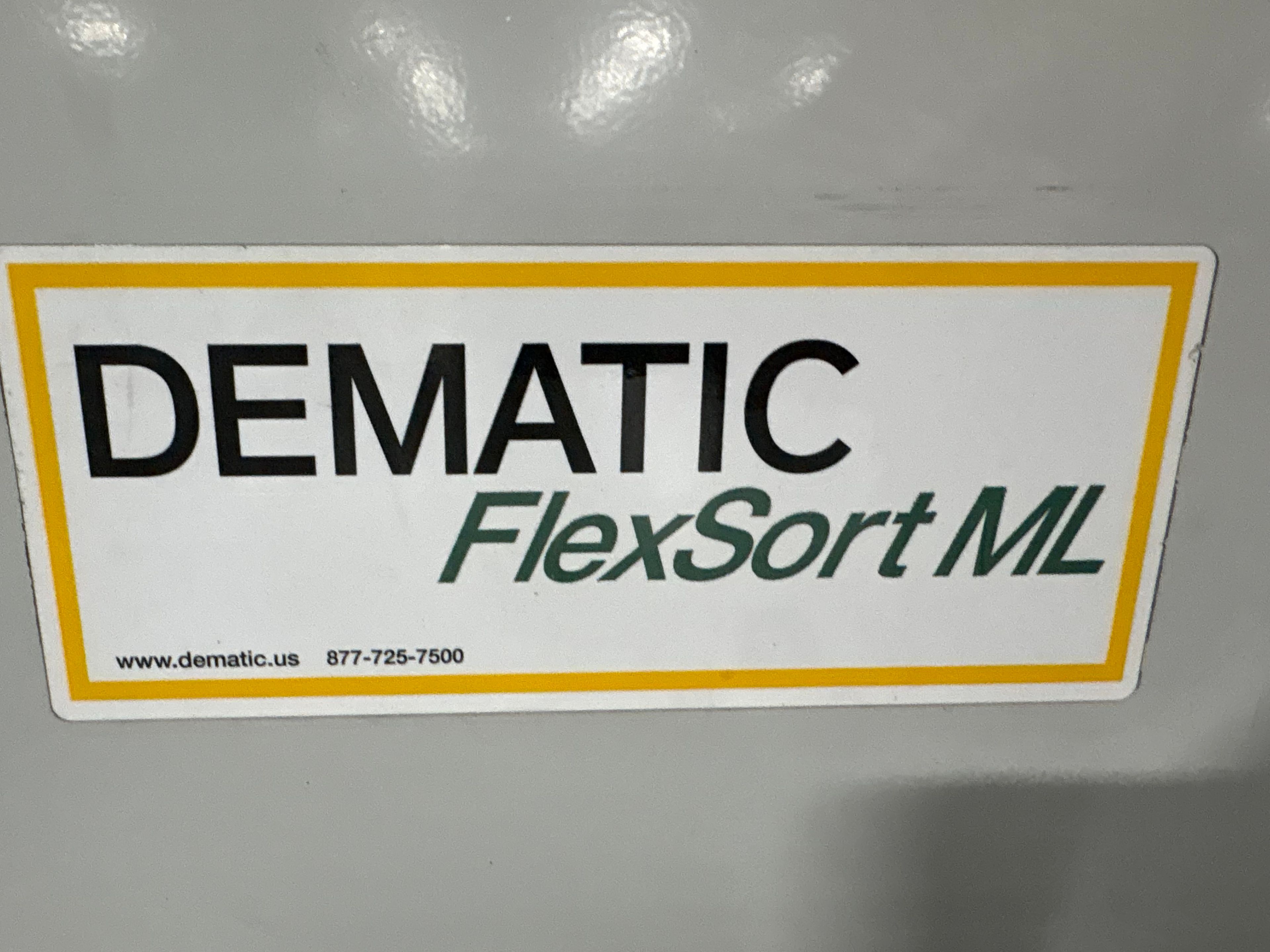 Dematic Mid-Rate Slat Sorter - Model Flex sort ML - 51' 1" x 46" x 33" - Document 5