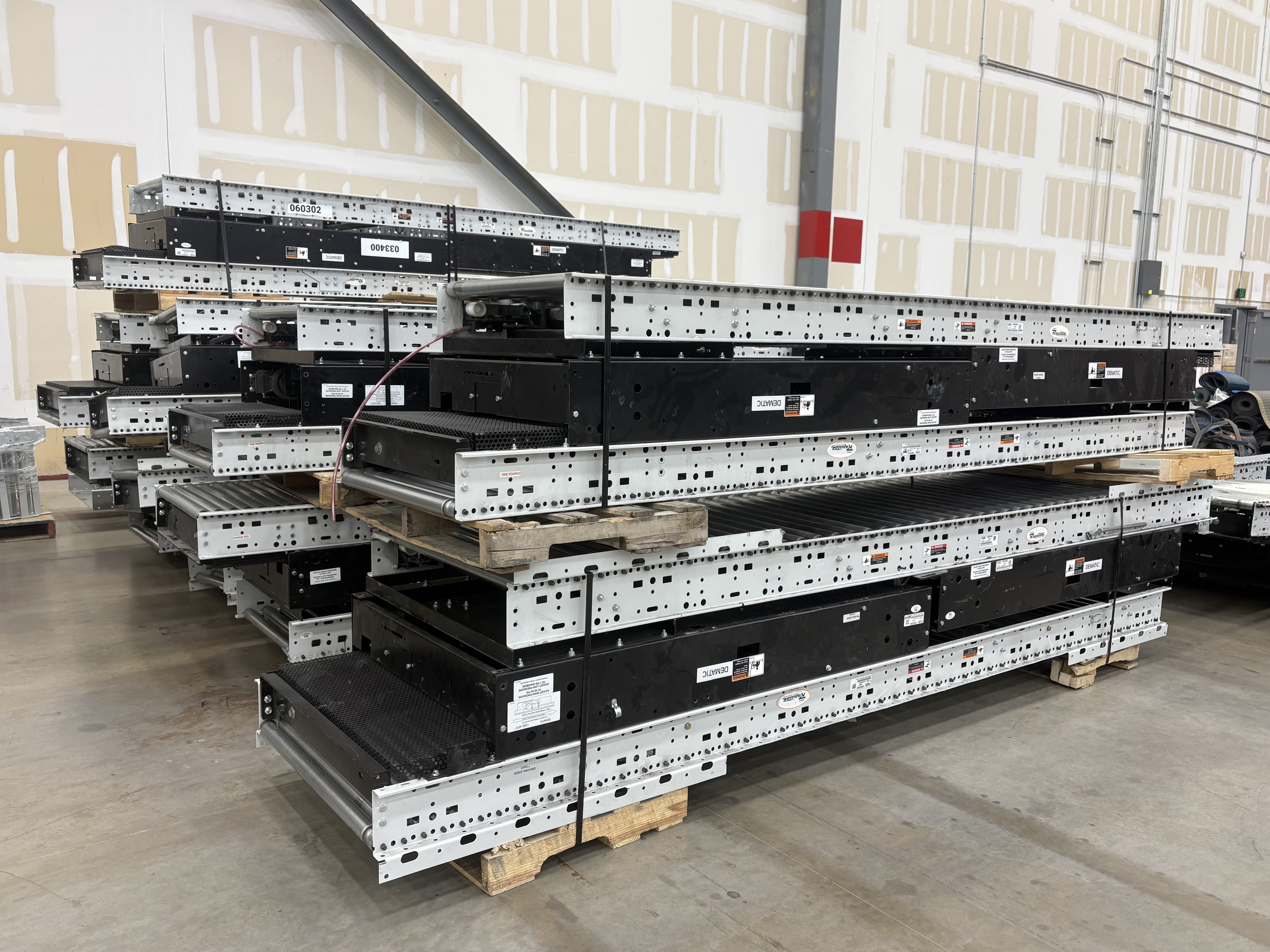 Dematic Rapistan Motor Conveyor Bed - 144" x 31"