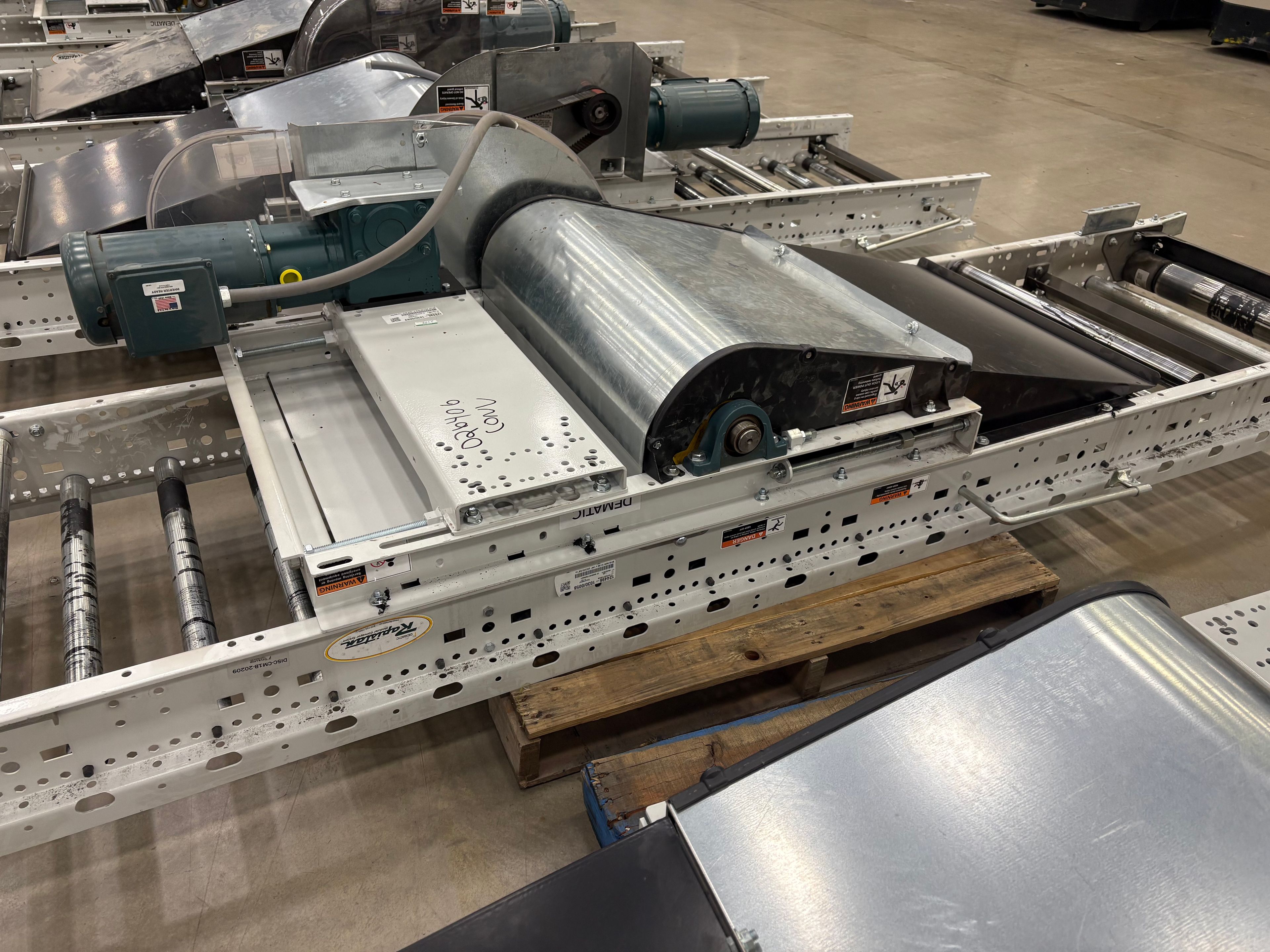 Dematic Rapistan Motor Drop Conveyor Bed - 144" x 31" - Document 2