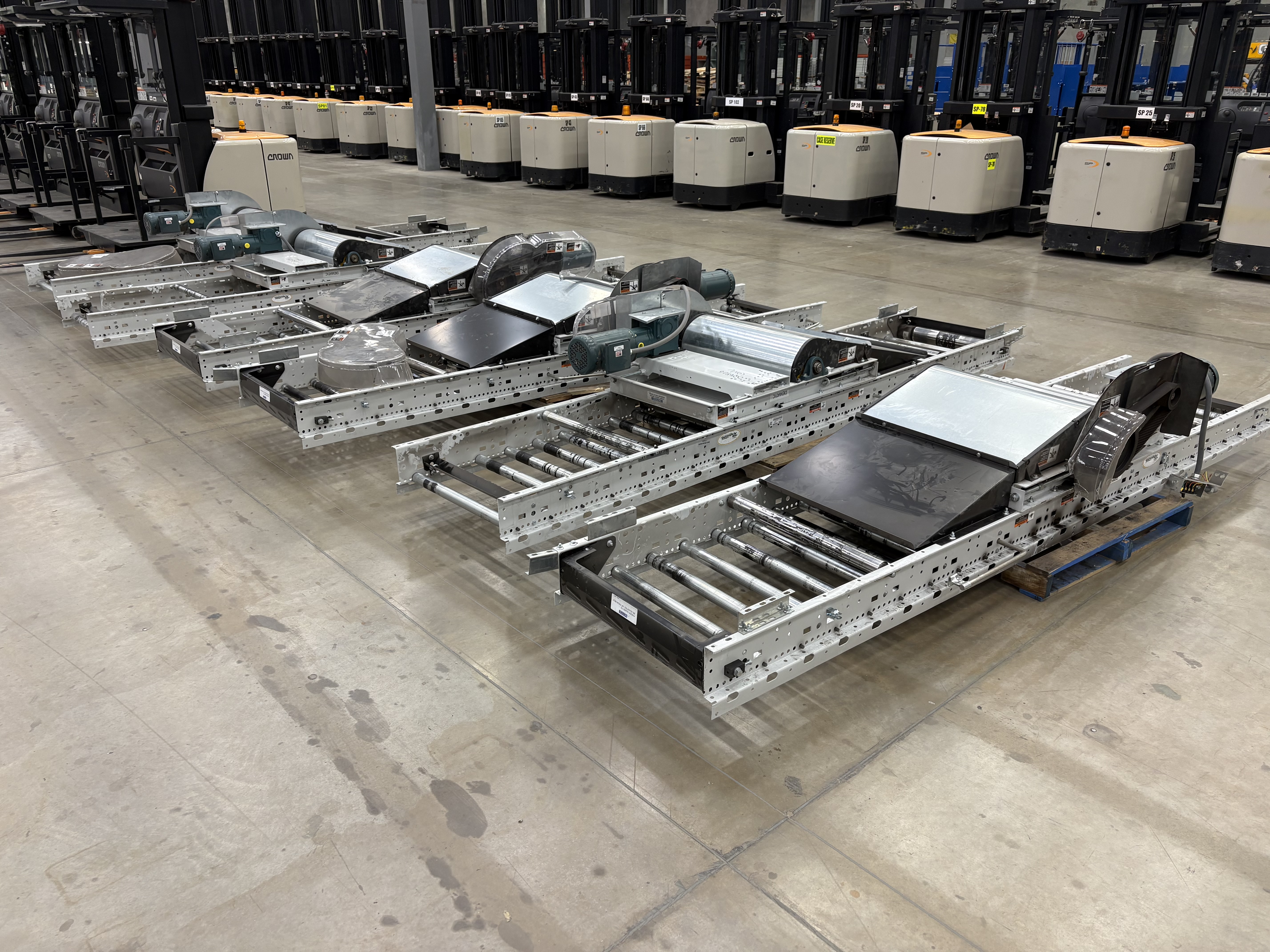 Dematic Rapistan Motor Drop Conveyor Bed - 144" x 31"