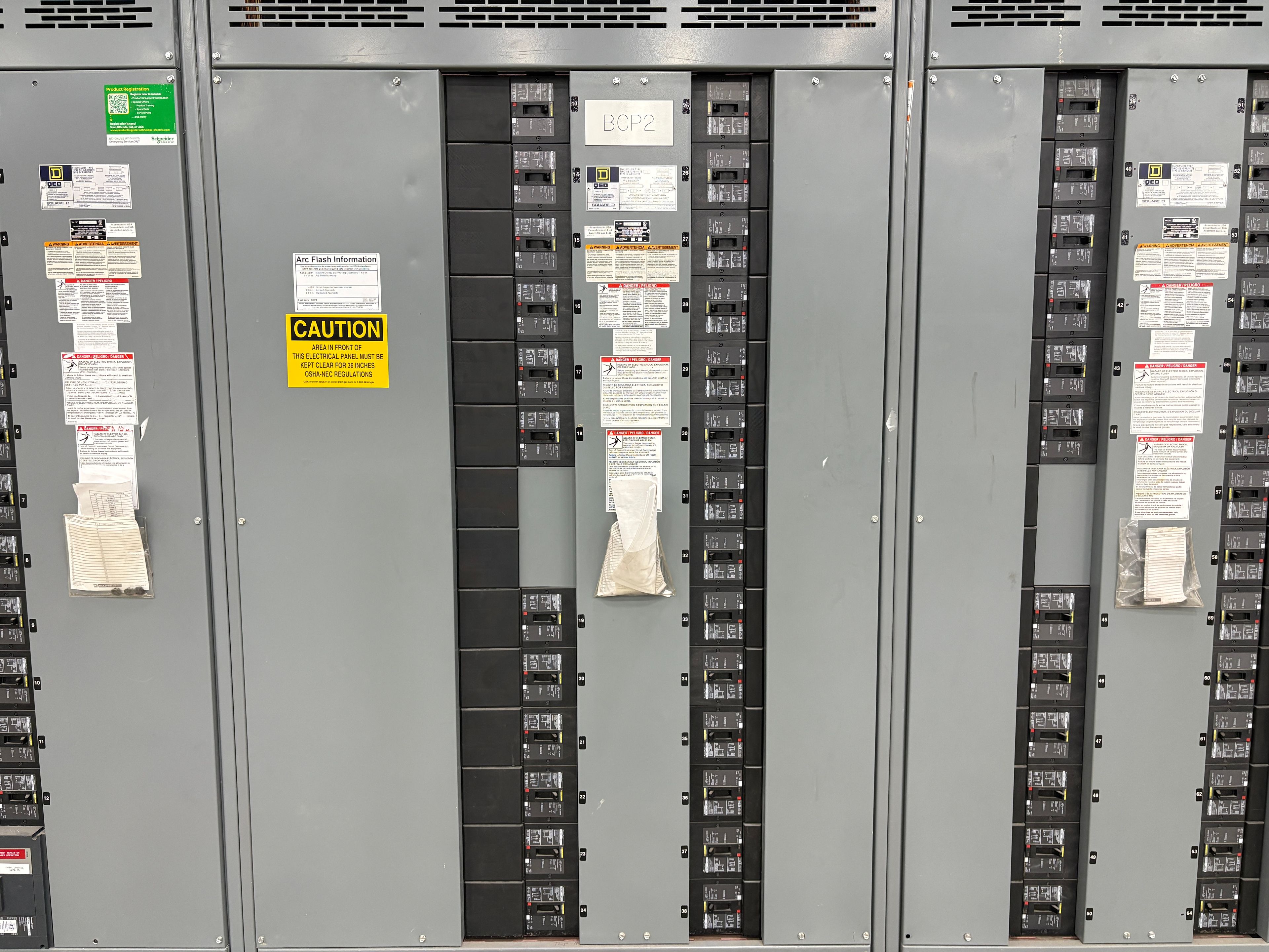SQUARE-D Switchboard 1200 A - Max Supply Rating - Document 2