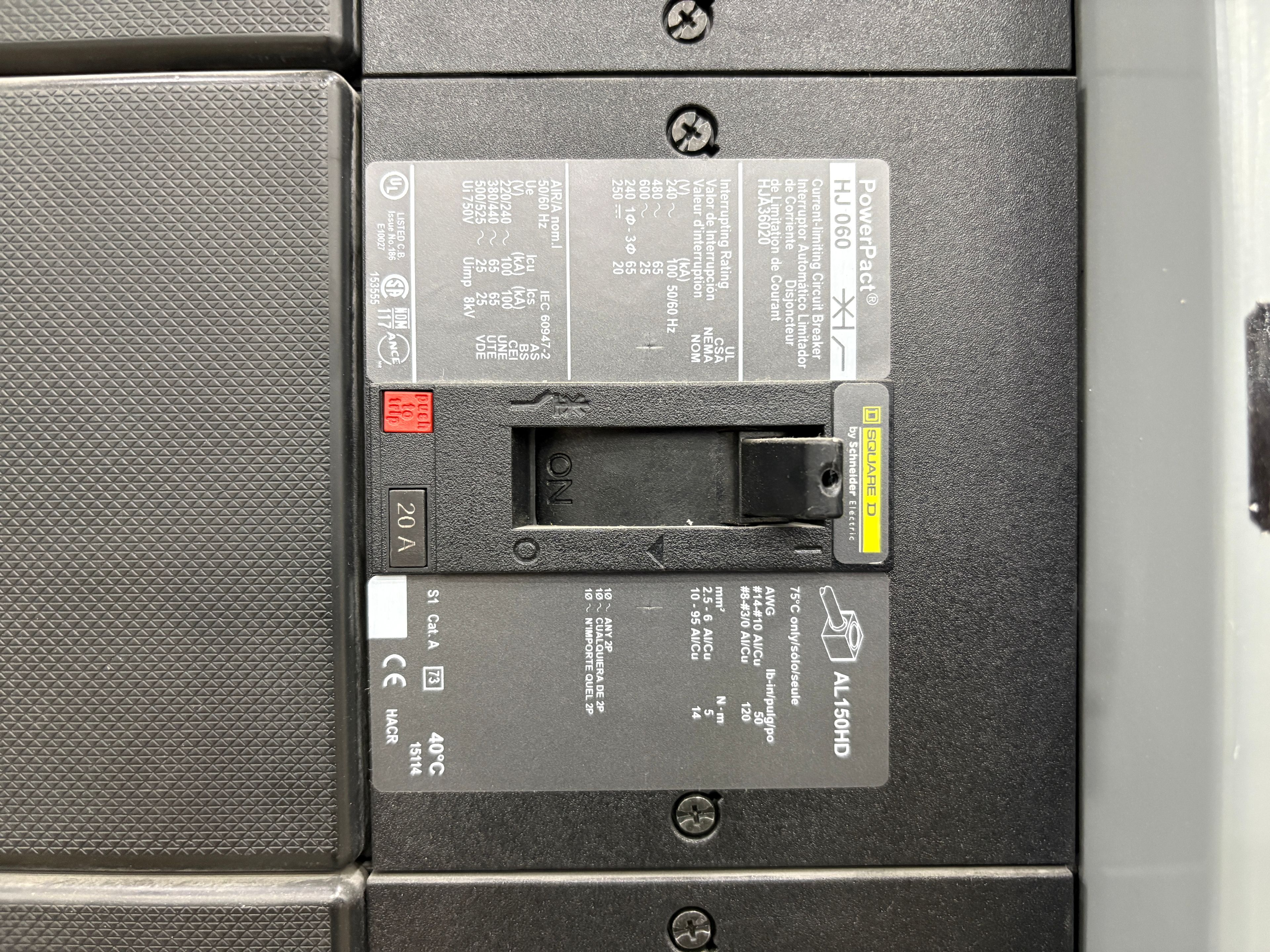 SQUARE-D Switchboard 1200 A - Max Supply Rating - Document 4