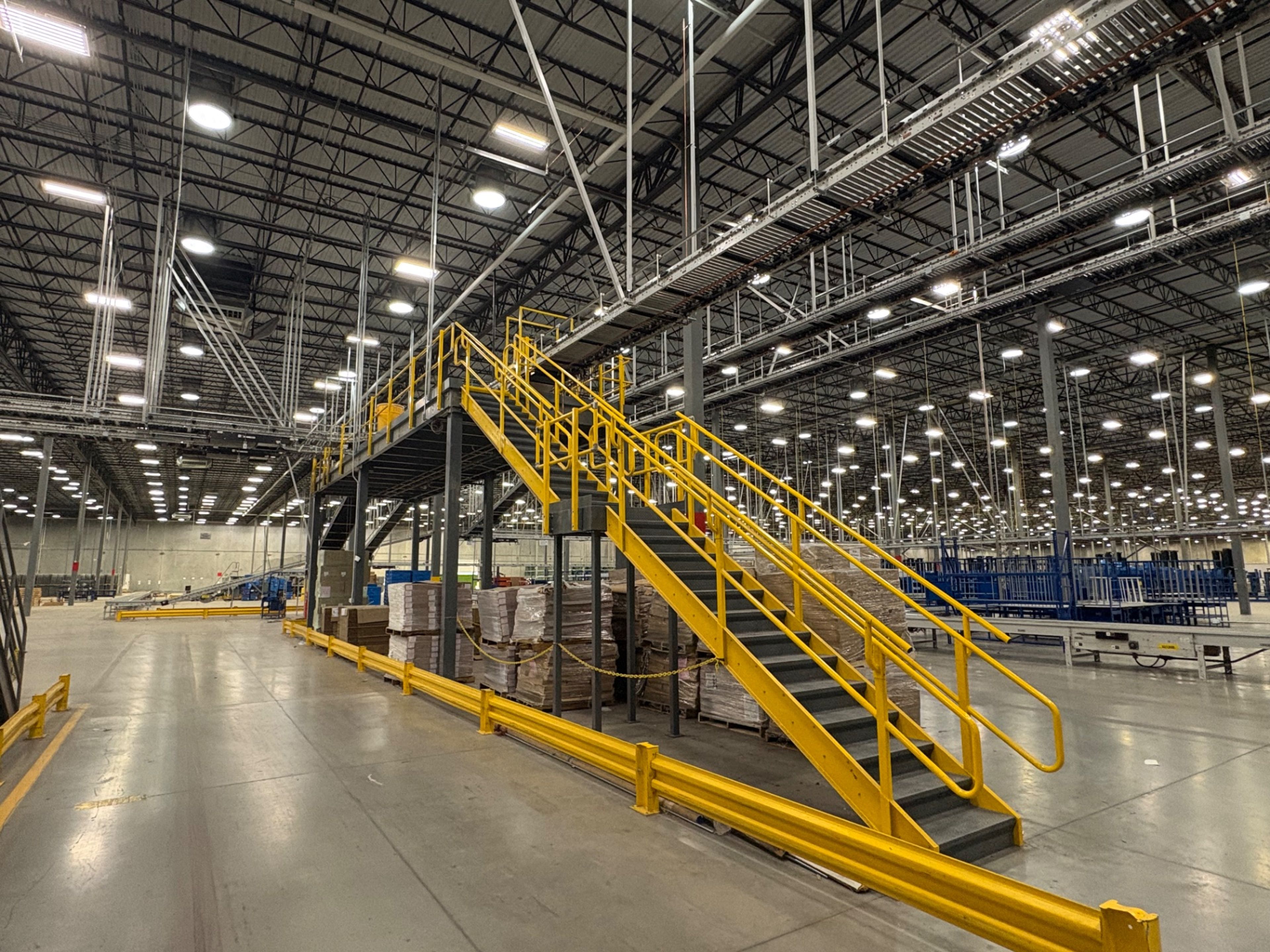 Mezzanine - 46' x 11.5' - (1) Staircase - 15' Clearance