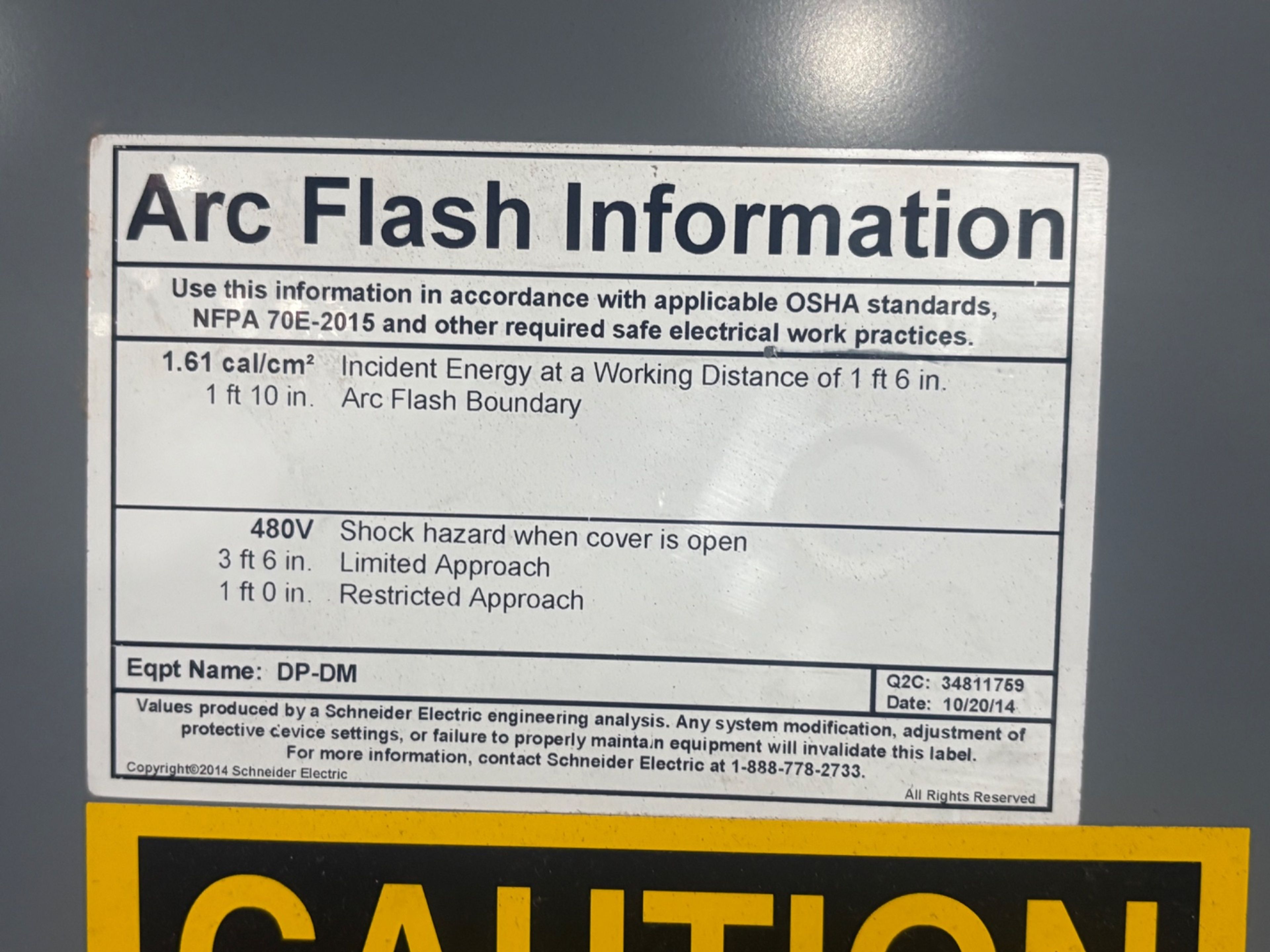 SQUARE-D Distribution Panel - 1200 AMP - Document 2