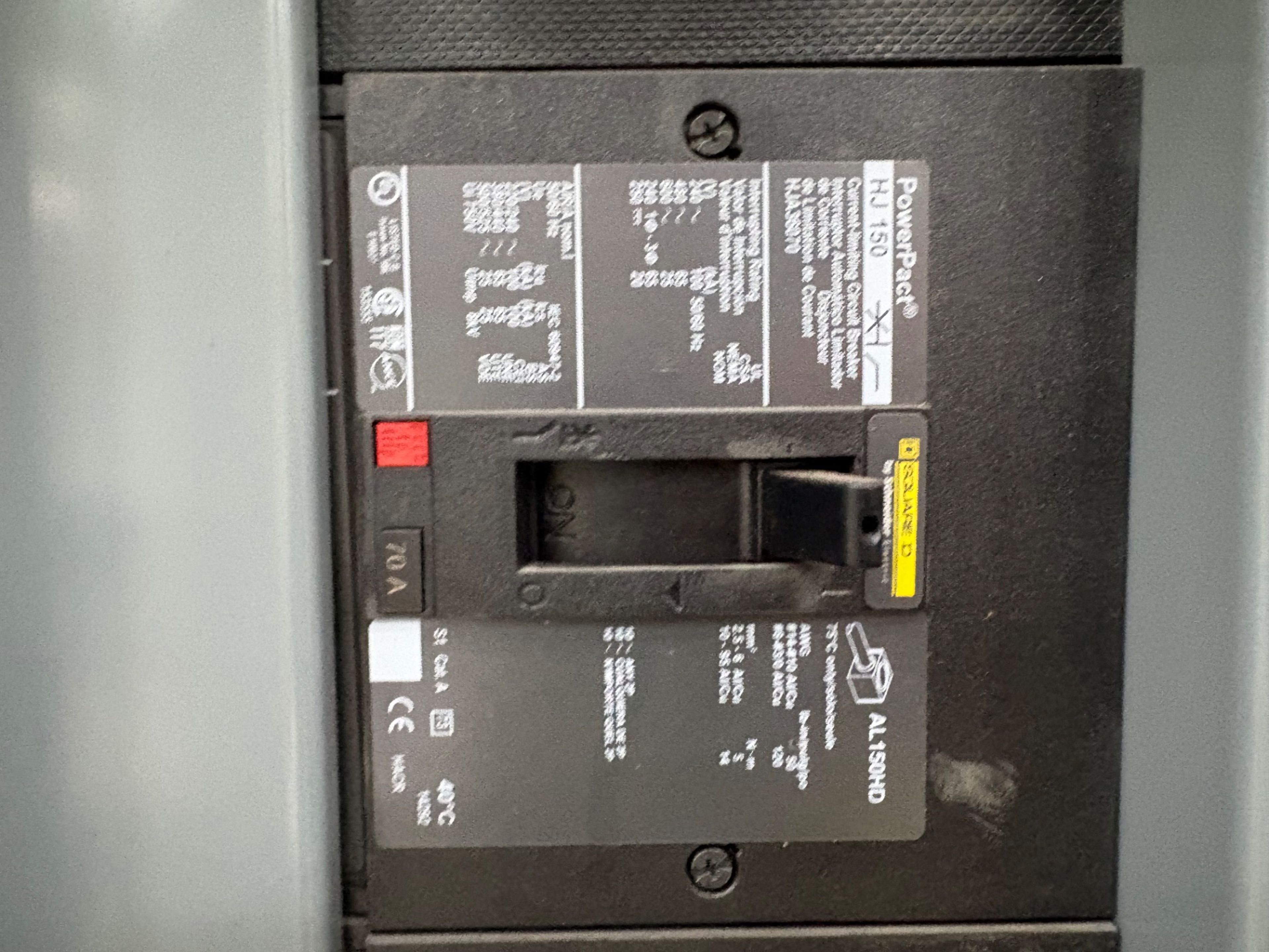 SQUARE-D Distribution Panel - 800 AMP - 32" x 8" x 64" - Document 6