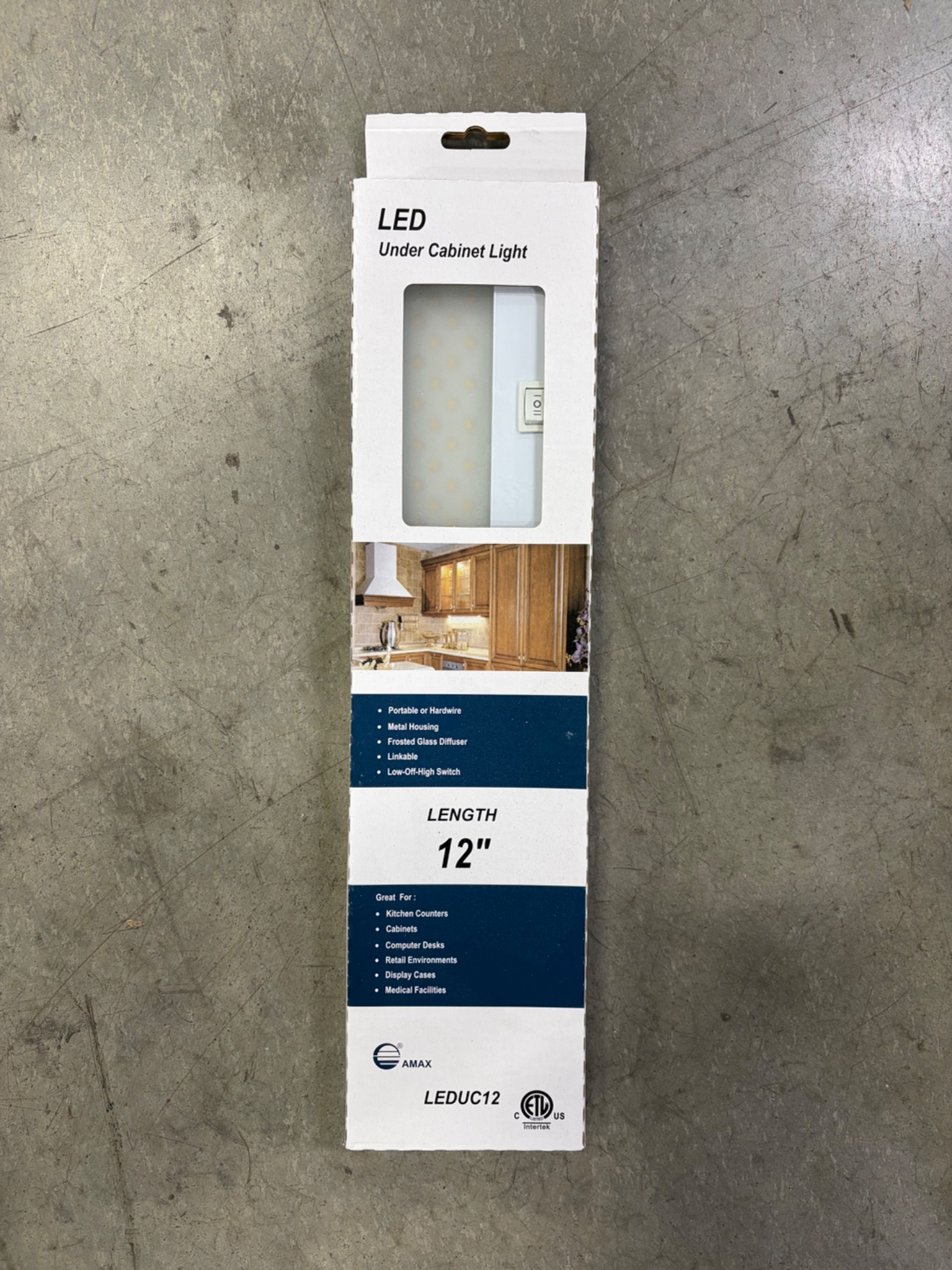 Lot of Amax LED Undercabinet Lights (24 Boxes of 6)