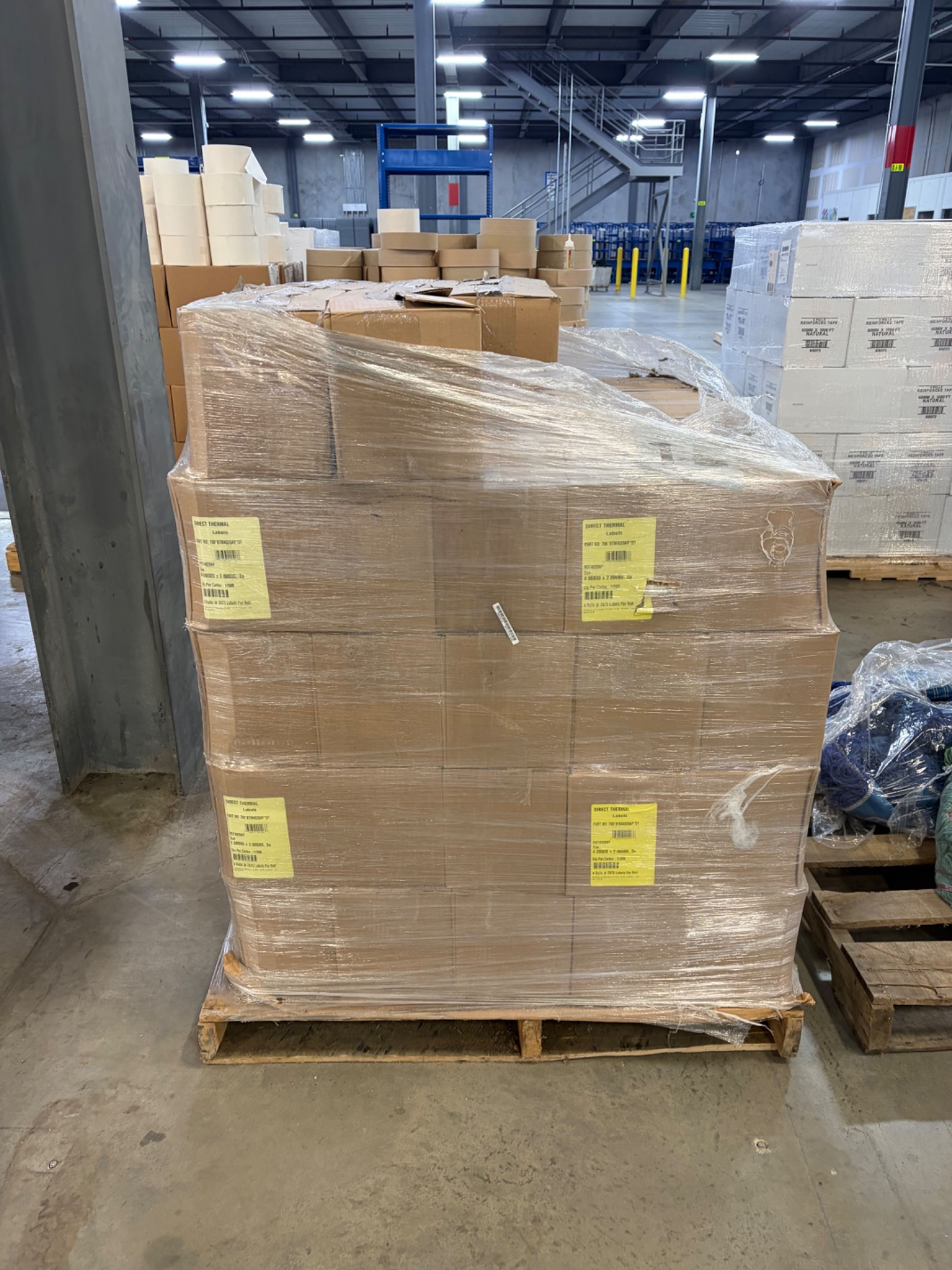 Lot of Direct Thermal Labels