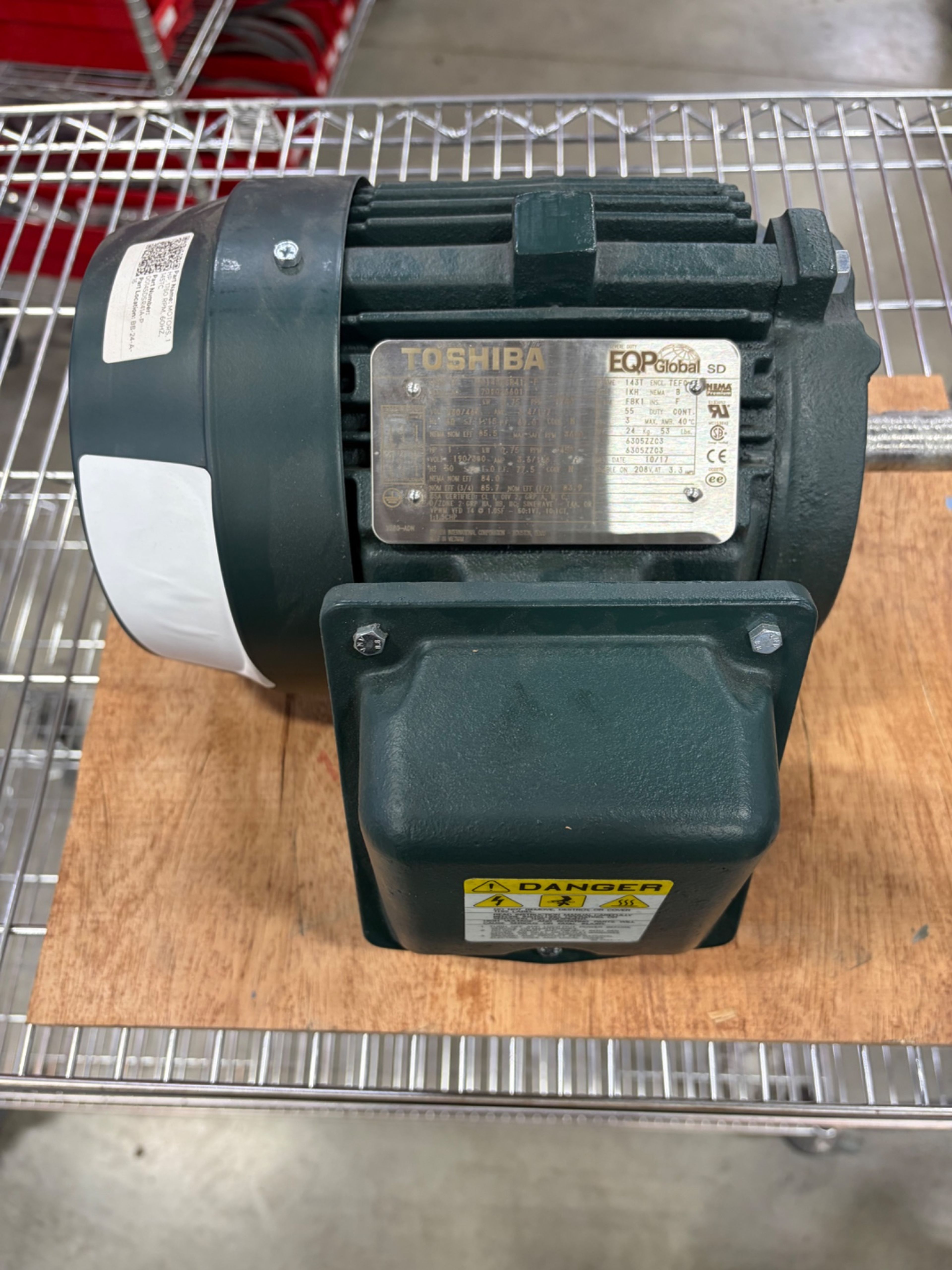 Toshiba Industrial Motor