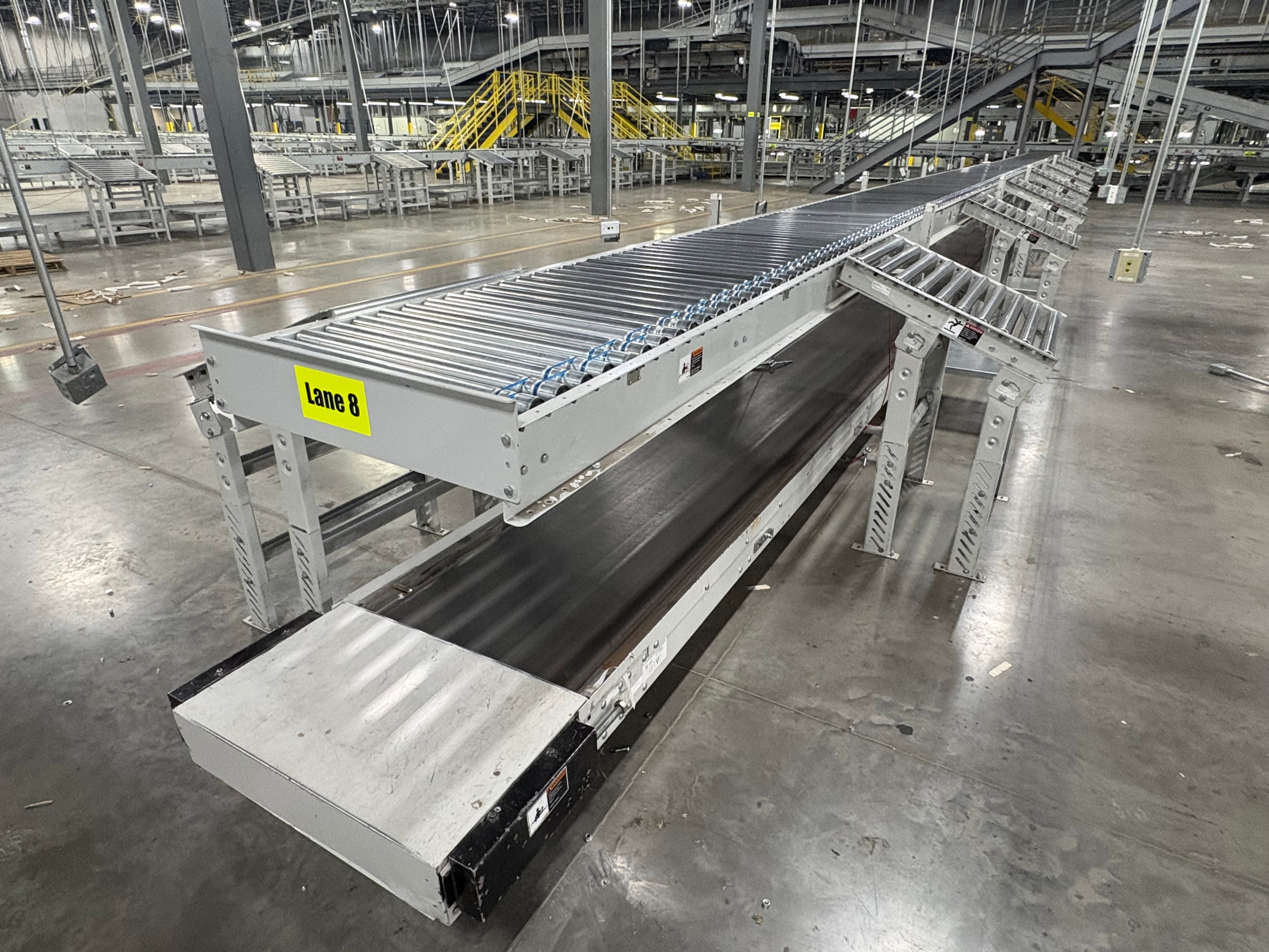 MDR + Belted Conveyor Double Level Run - 81' x 31"