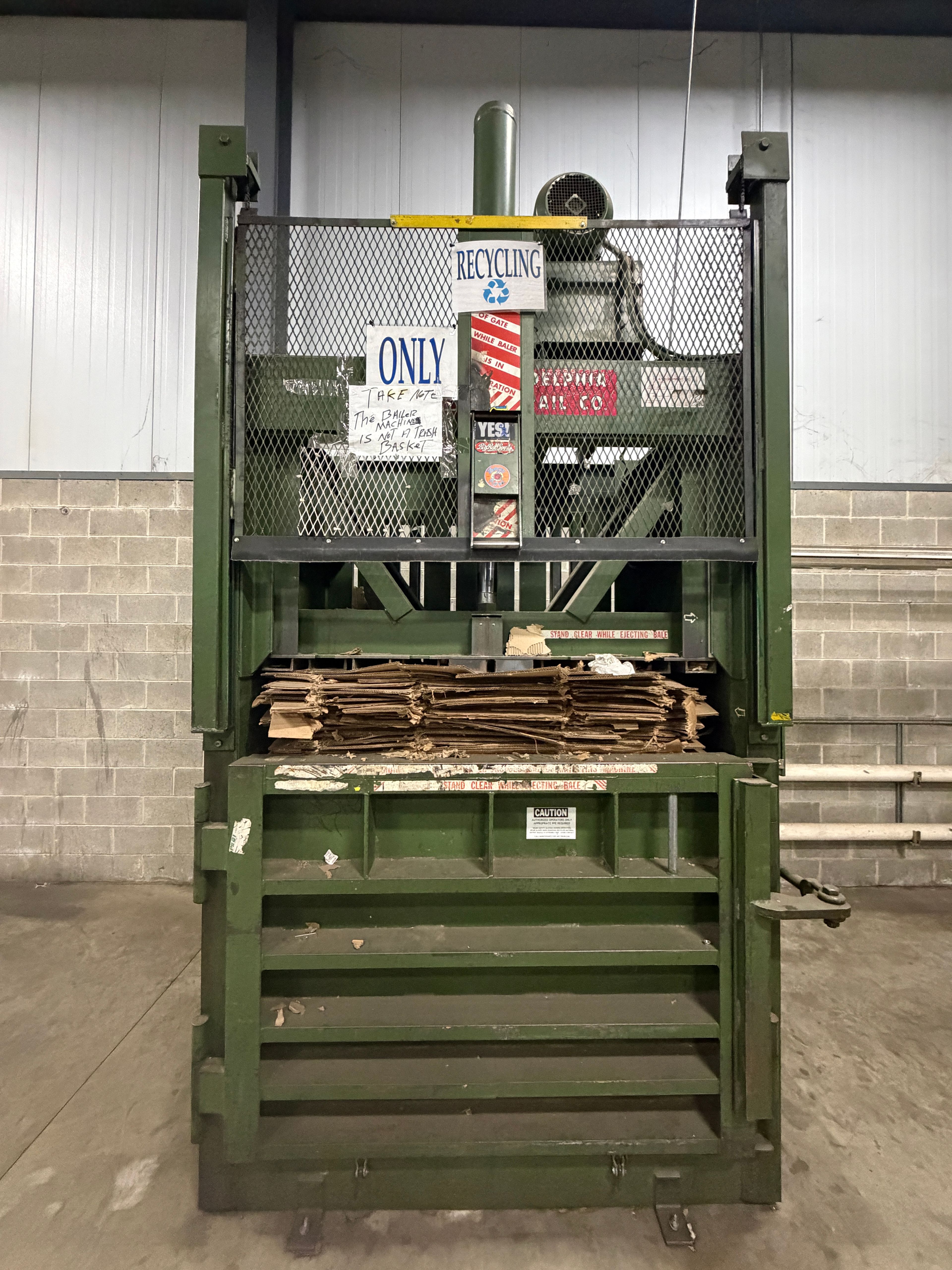 PTR - Vertical Hydraulic Downstroke Baler