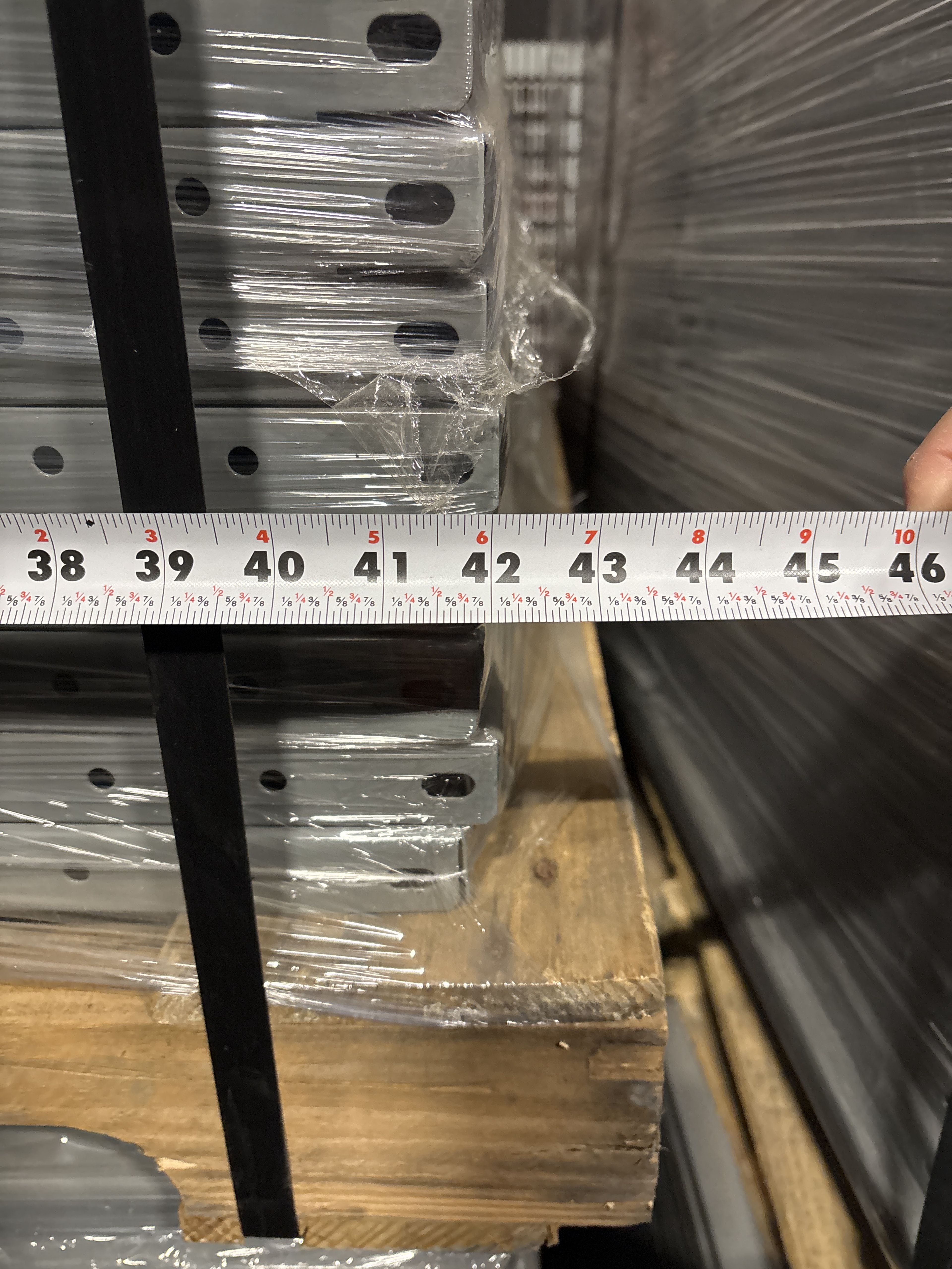 Riveted Shelving - 18" x 48" x - Document 3