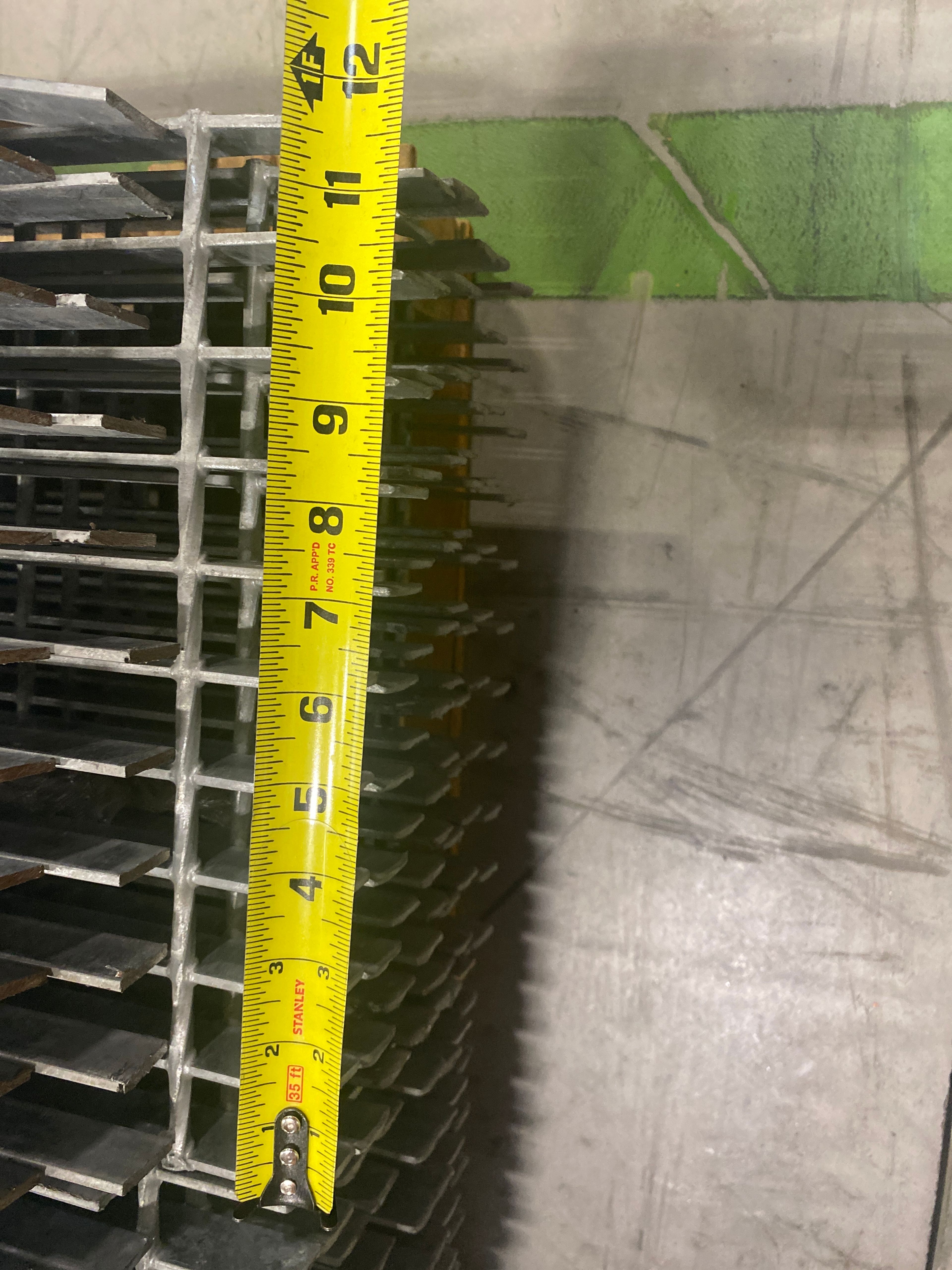 Steel Grating - 98" x 10" - Document 4