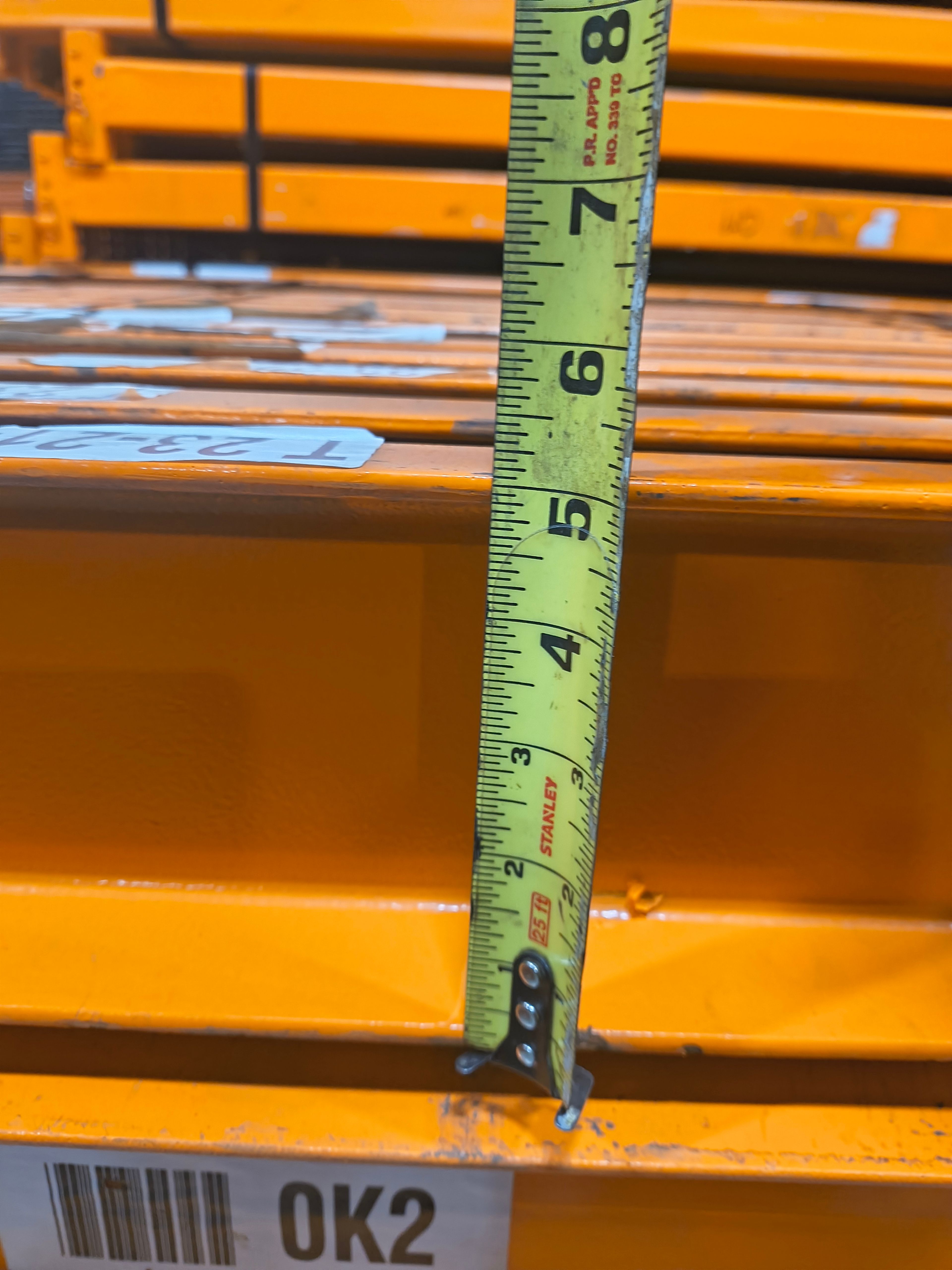 Beam - 96" x 5" - Teardrop - Document 3