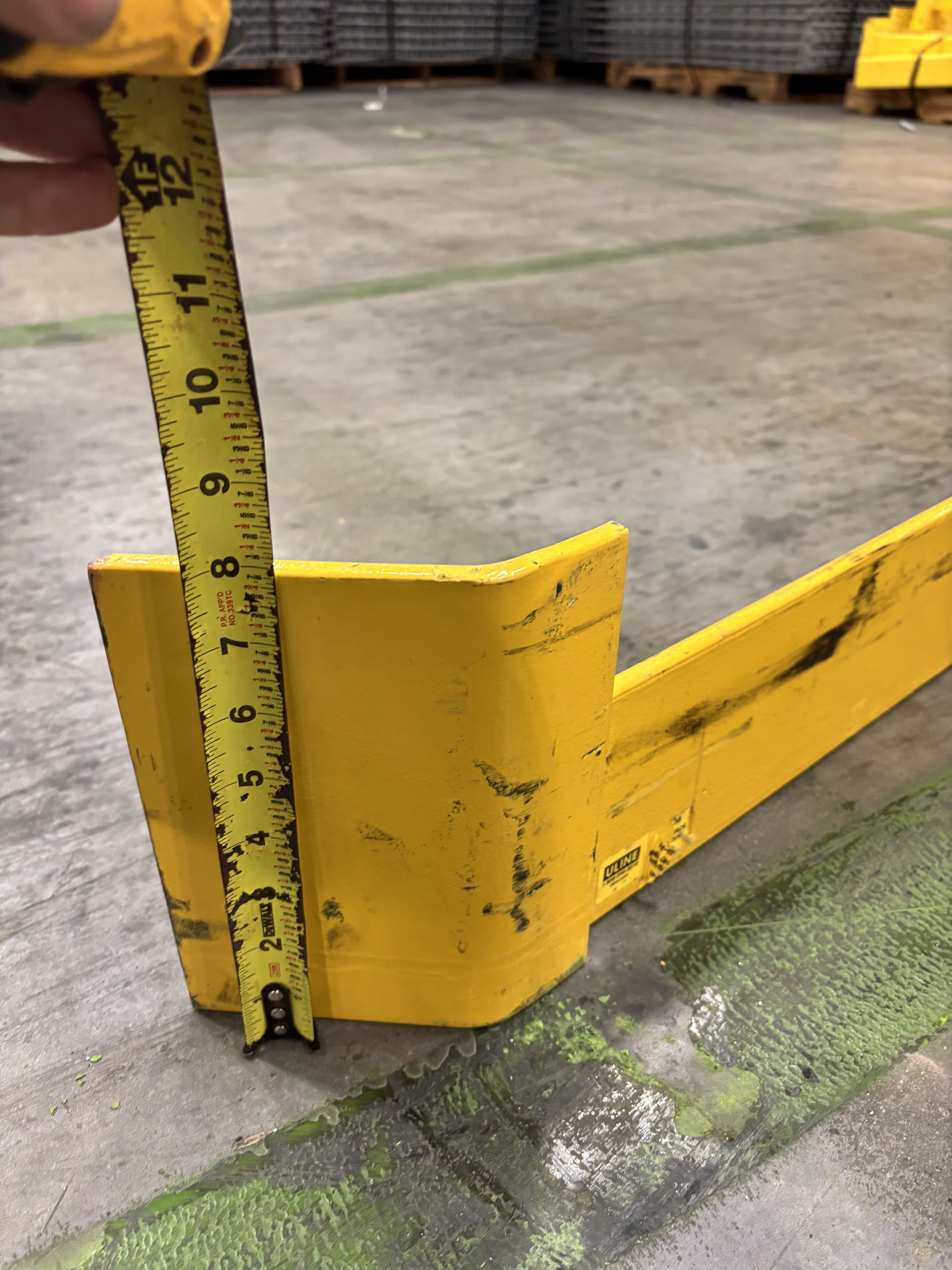 End of Aisle Guard - 46" - Left - Document 4