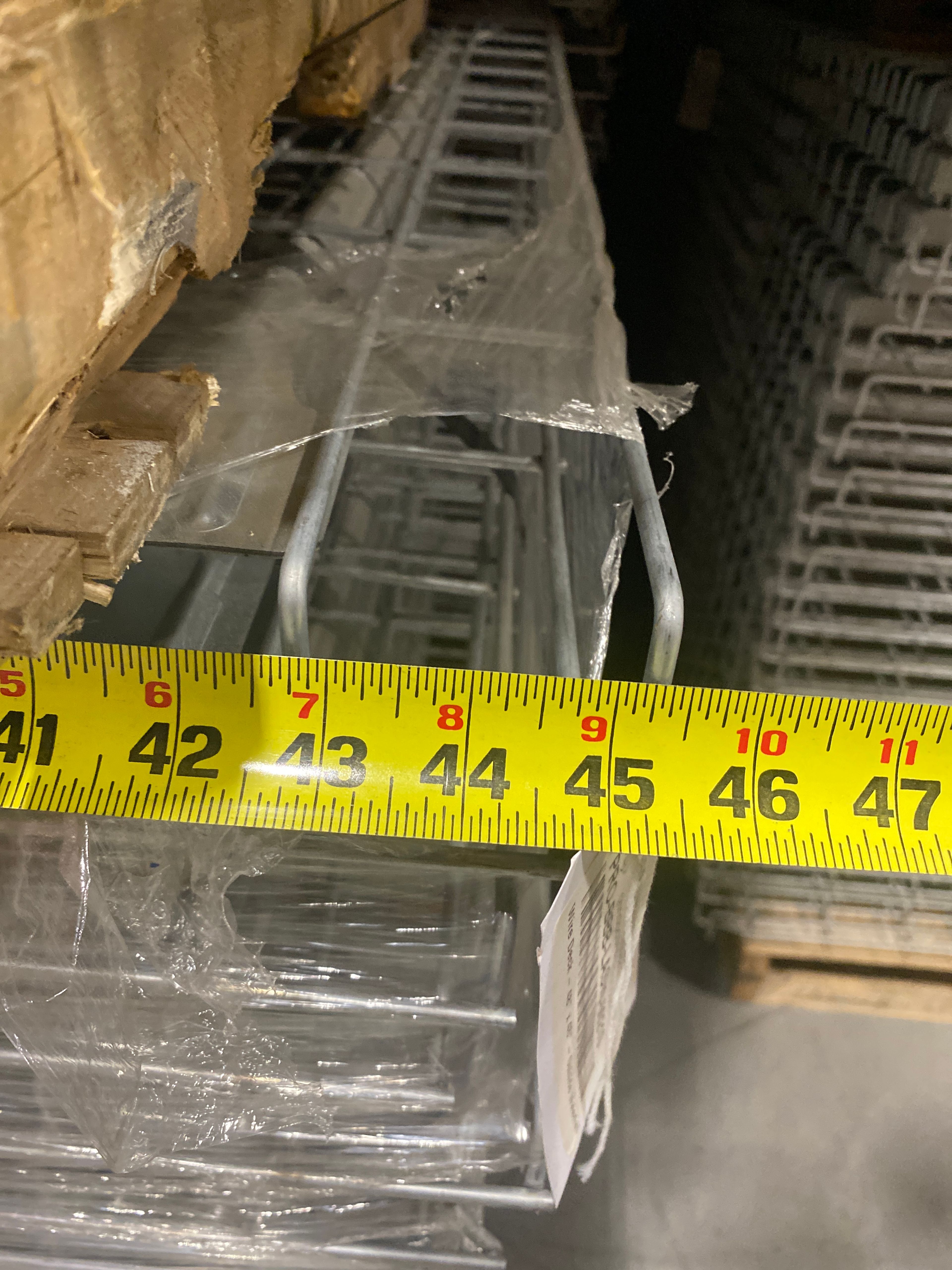 Wire Deck - 48" x 46" - Flared Outside Waterfall - Document 6