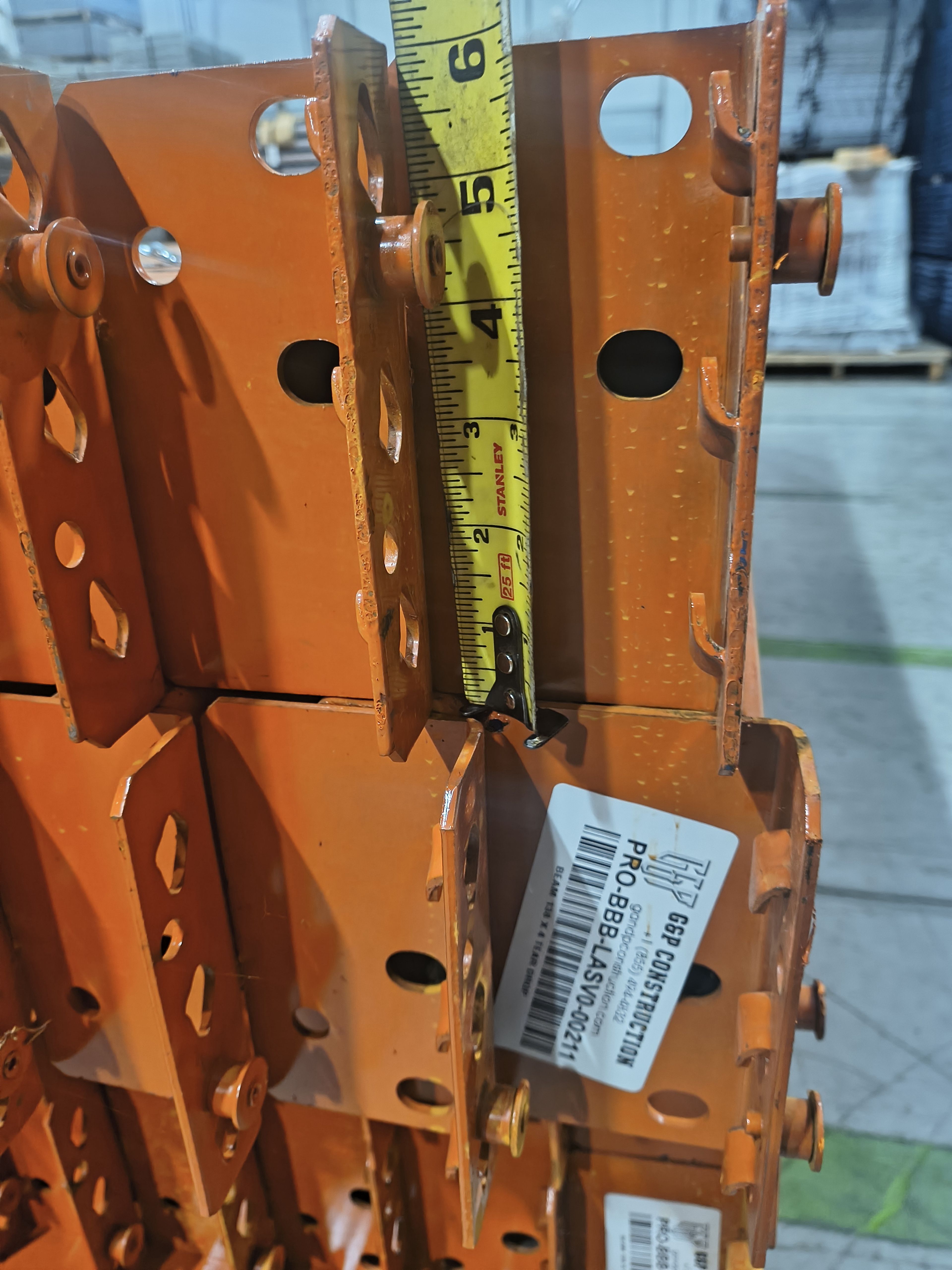 Beam - 138" x 4" - Teardrop - Document 5