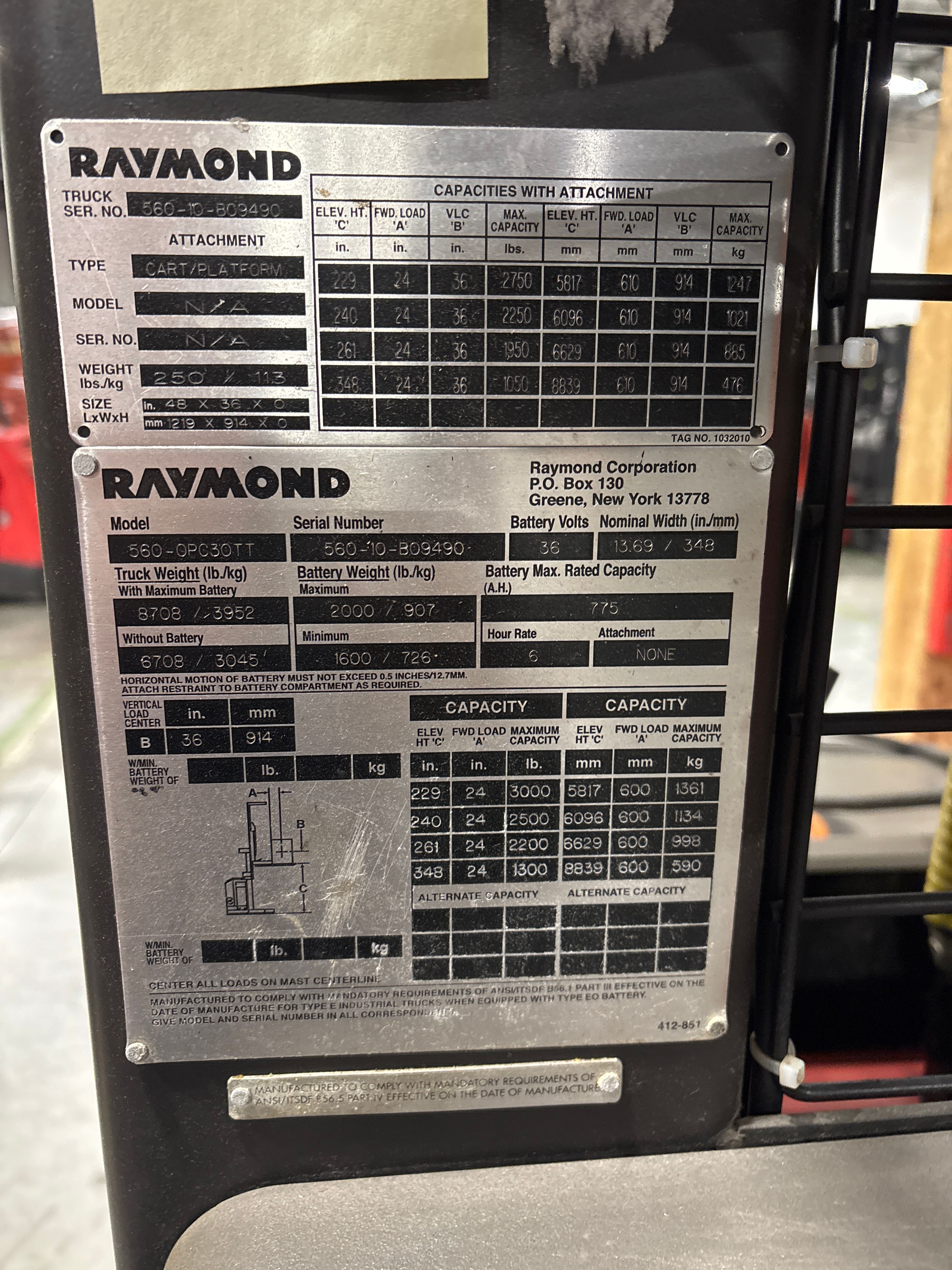 Raymond Order Picker - Wire Guided - Document 7