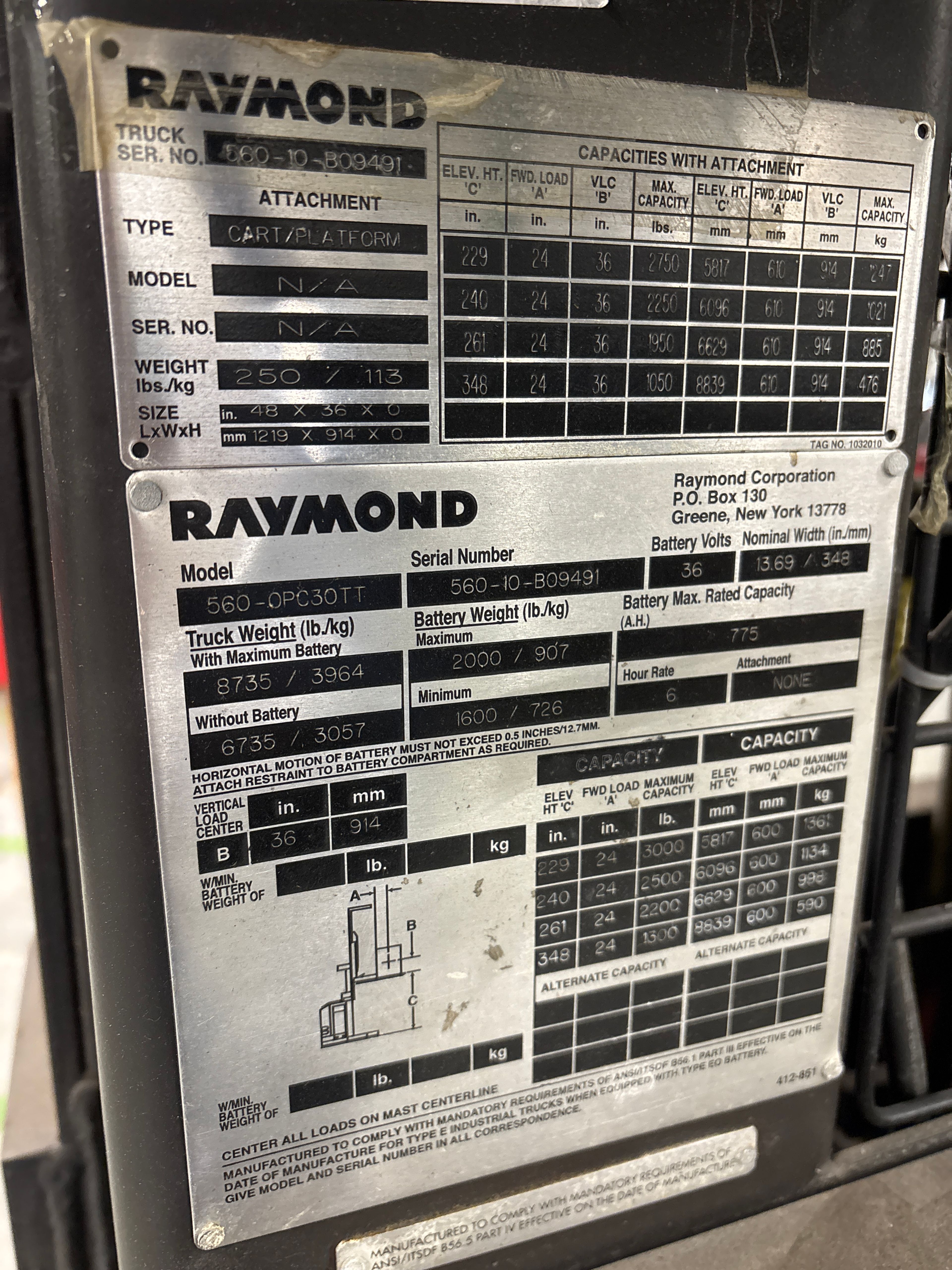 Raymond Order Picker - Wire Guided - Document 6