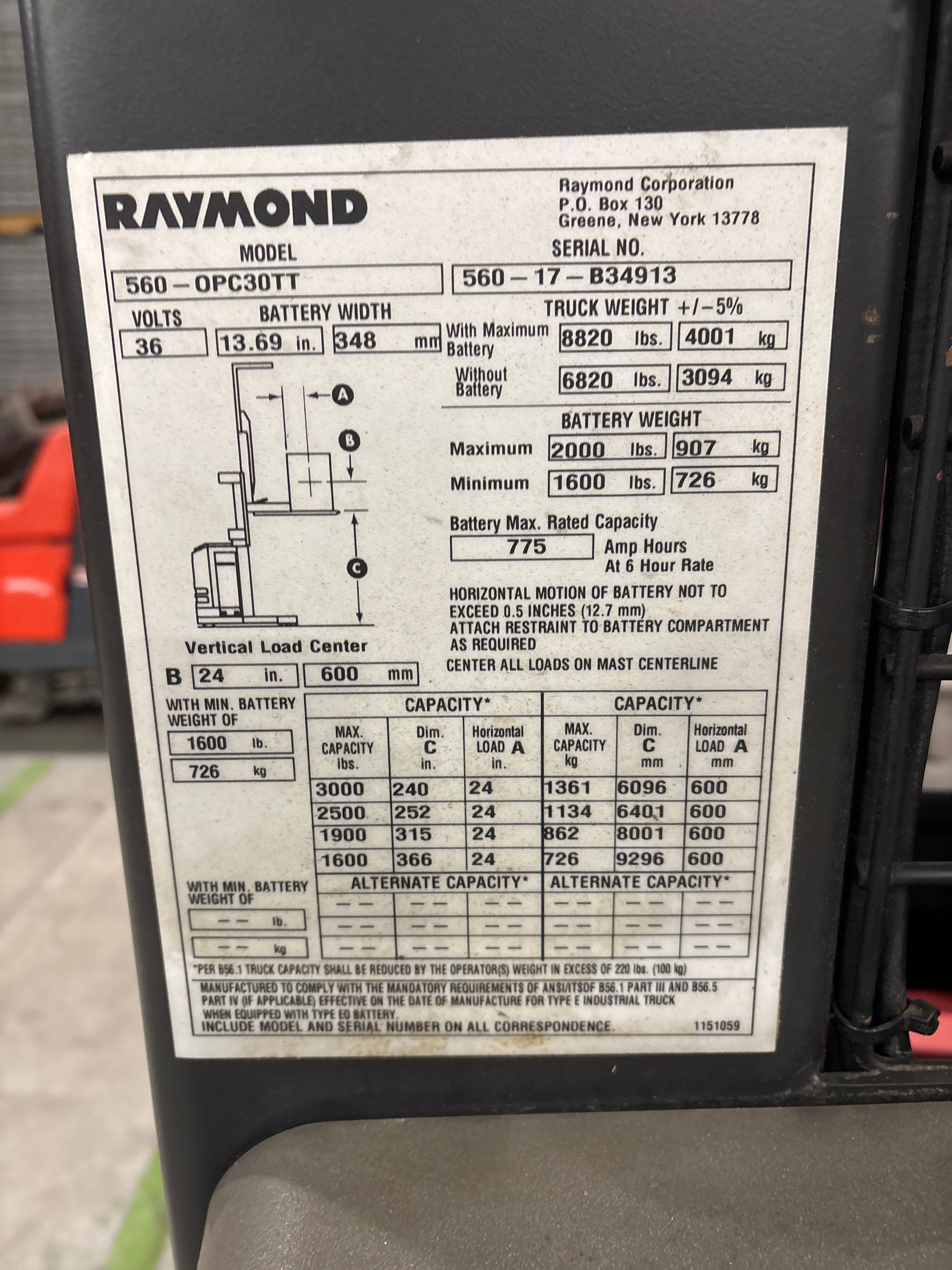 Raymond Order Picker - Wire Guided - Document 6