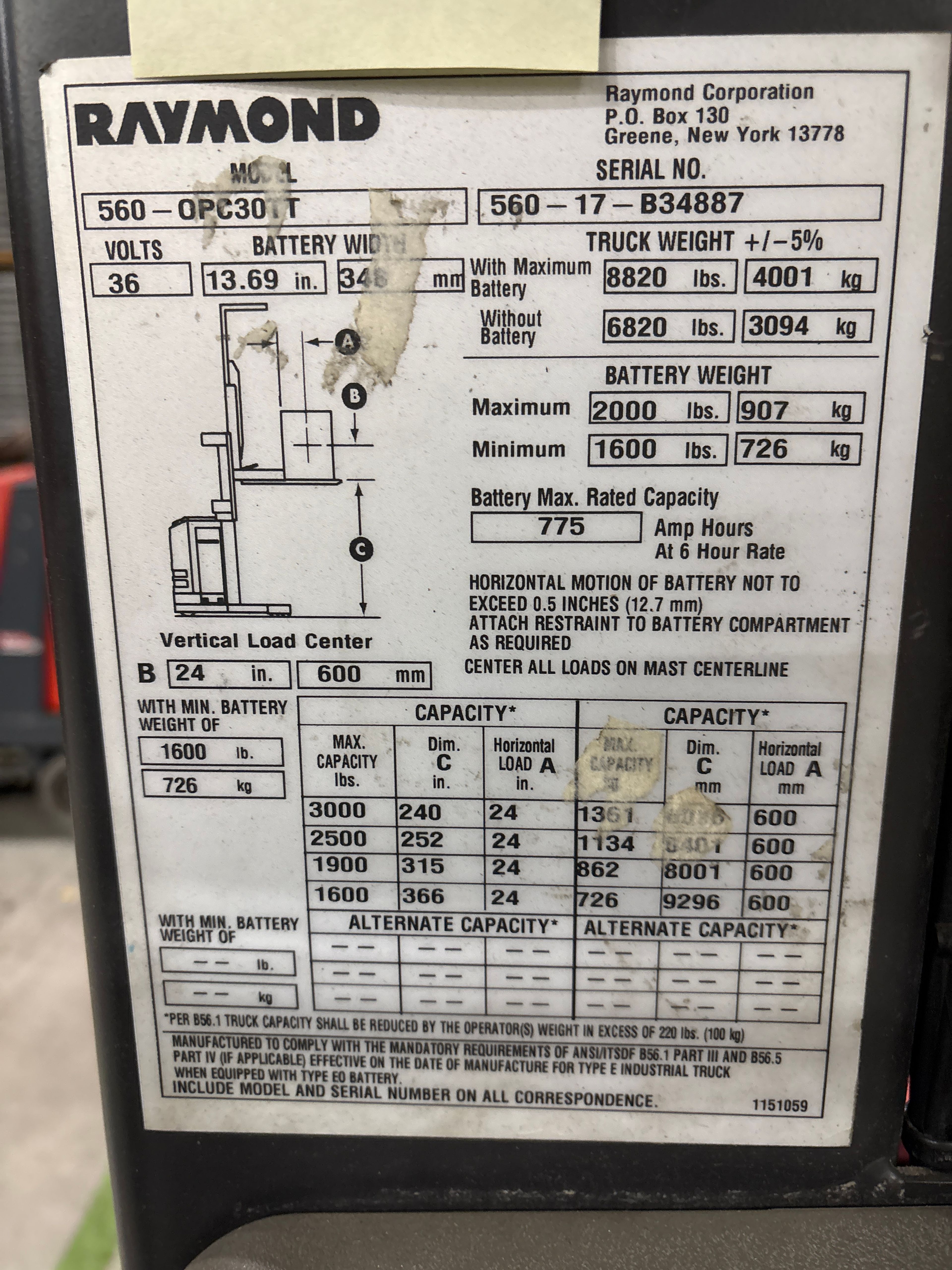 Raymond Order Picker - Wire Guided - Document 7