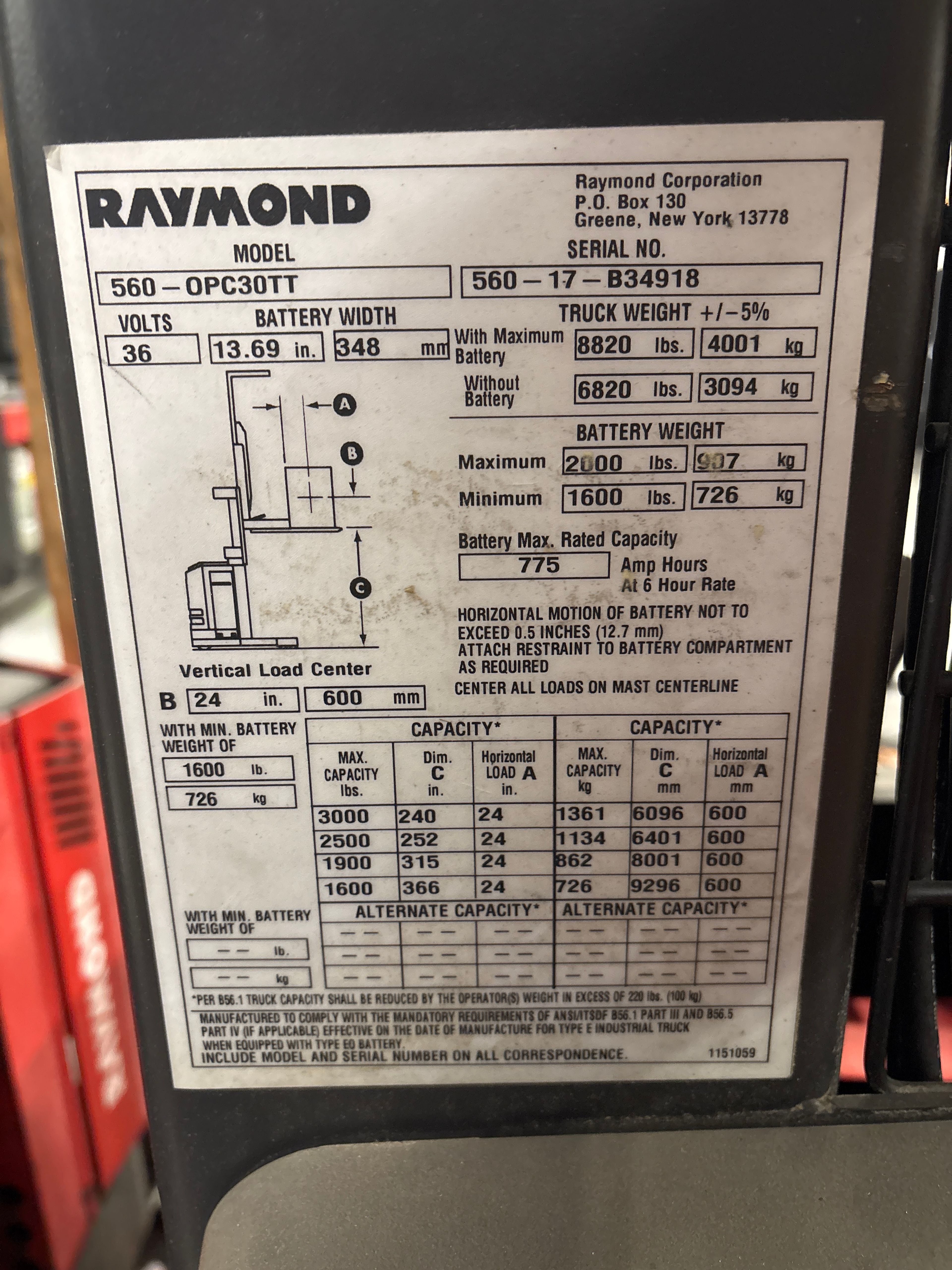Raymond Order Picker - Wire Guided - Document 3