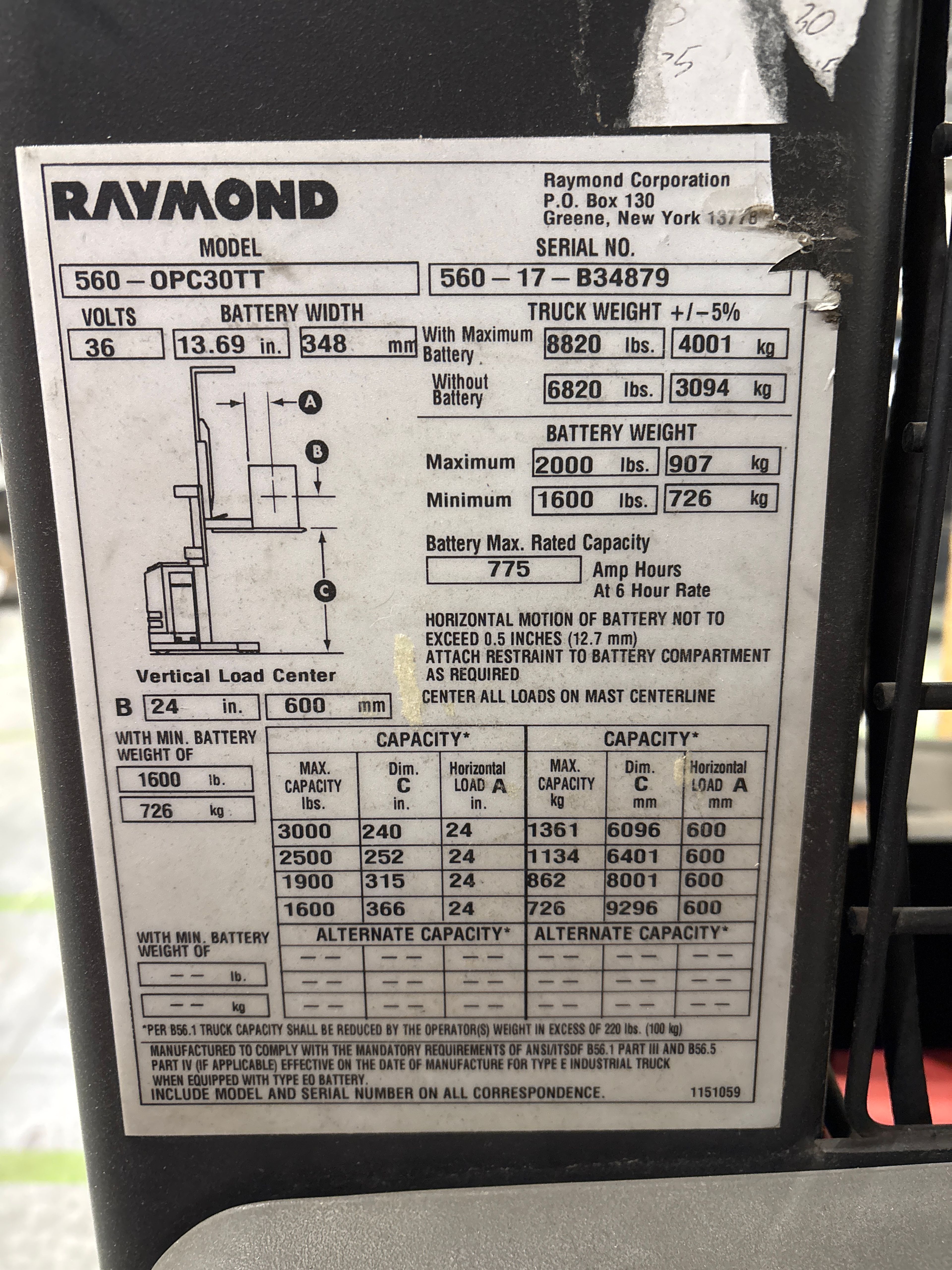 Raymond Order Picker - Wire Guided - Document 3