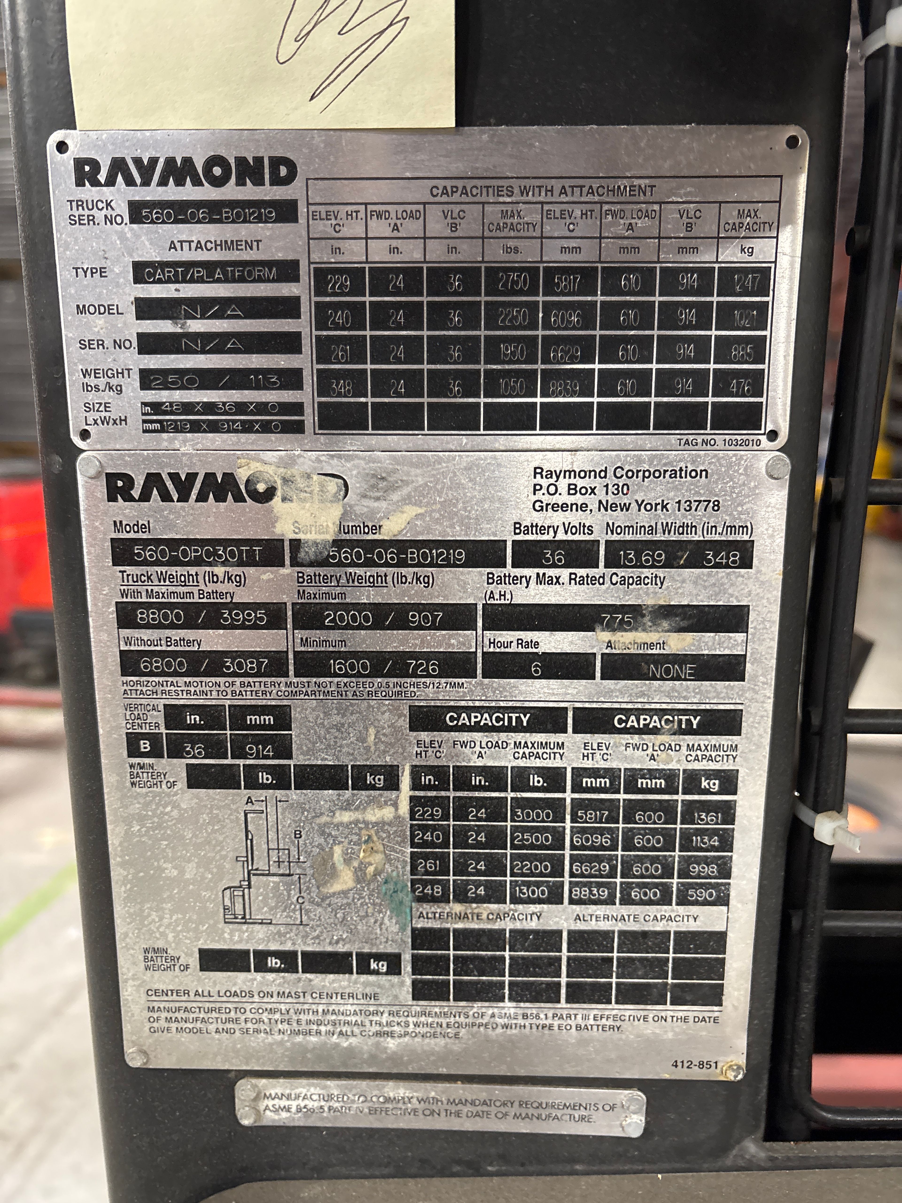 Raymond Order Picker - Wire Guided - Document 6