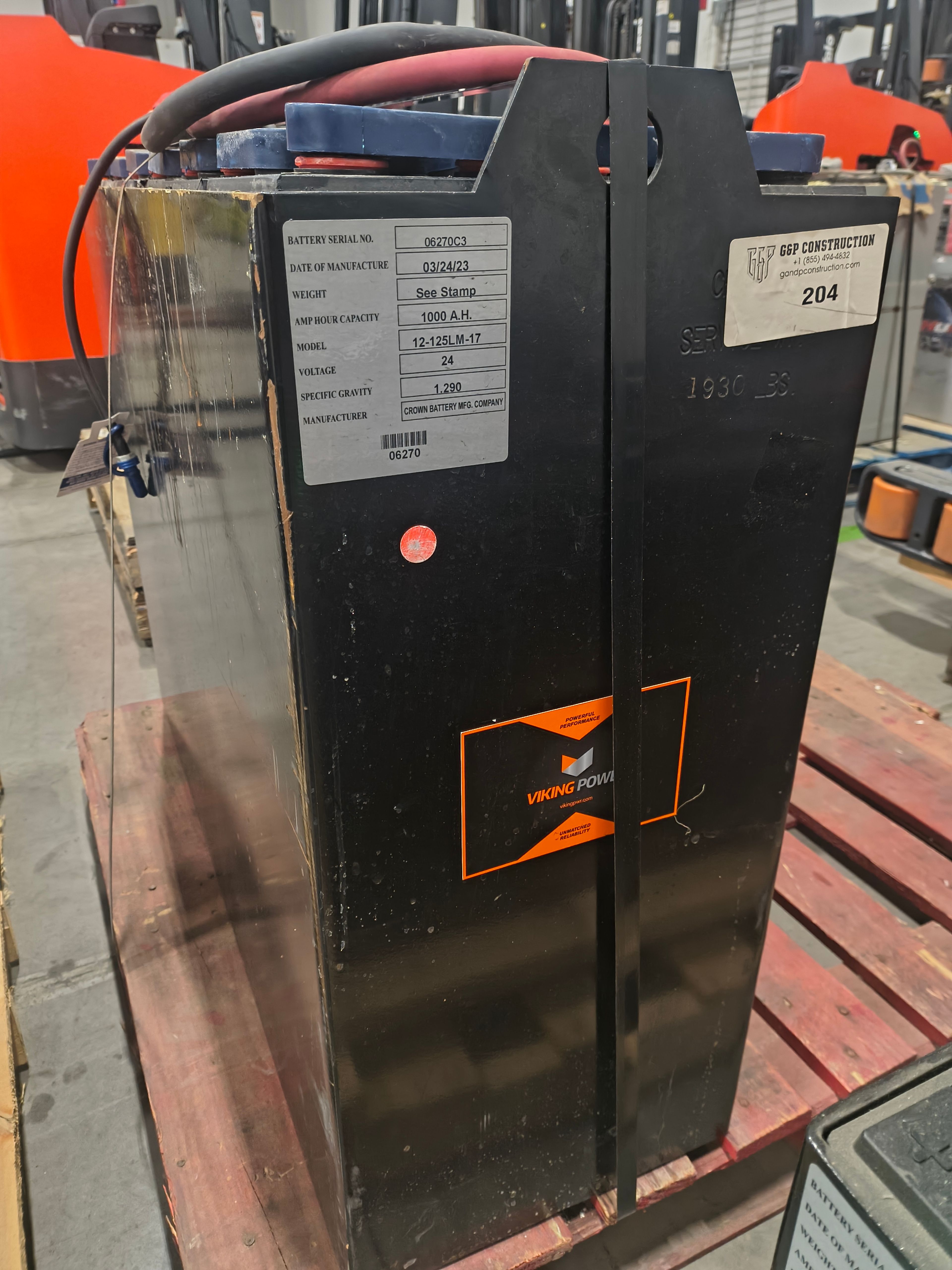24 Volt Crown Battery