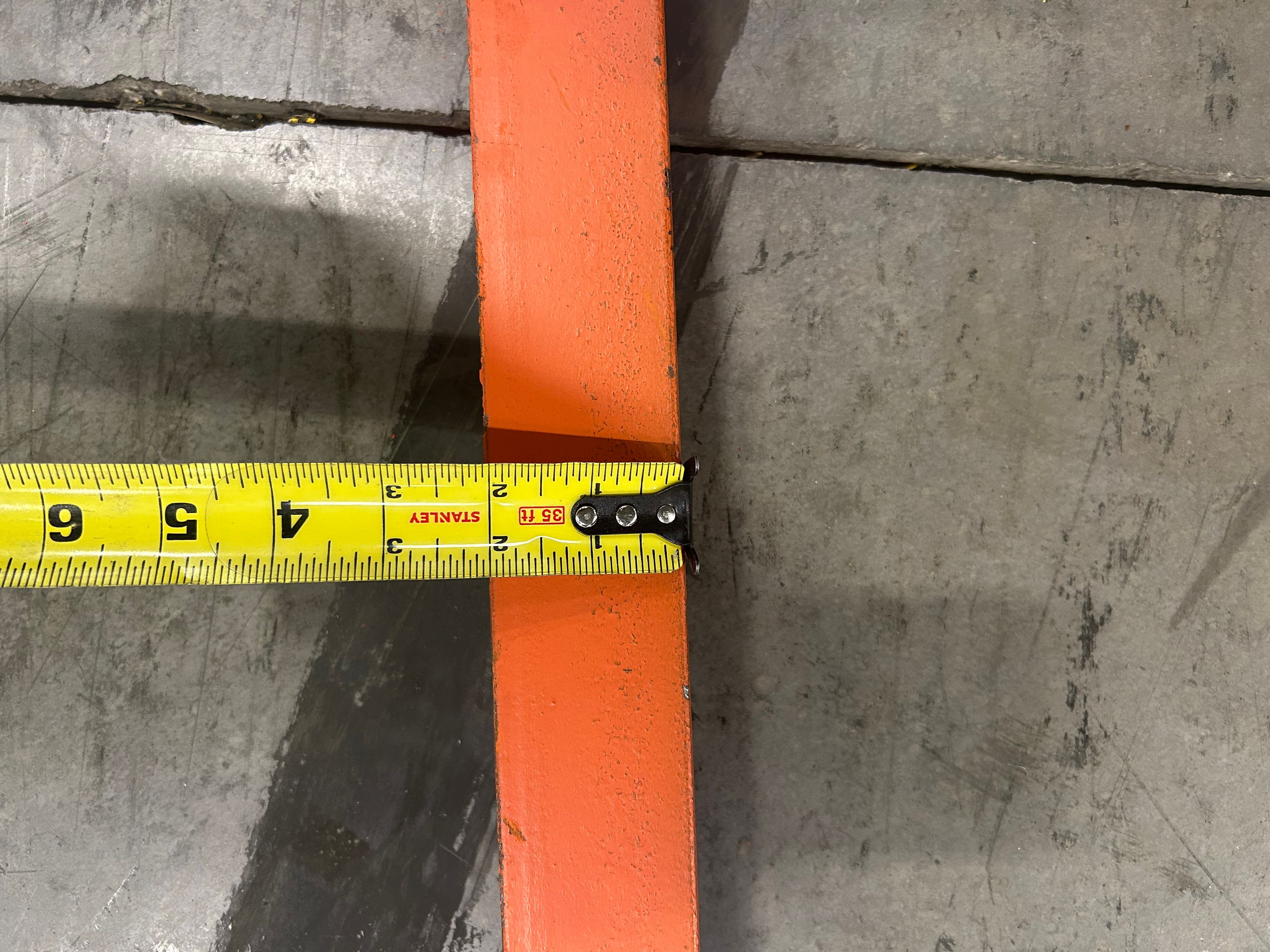 Pallet Support - 42" x 2" - Structural - Document 5