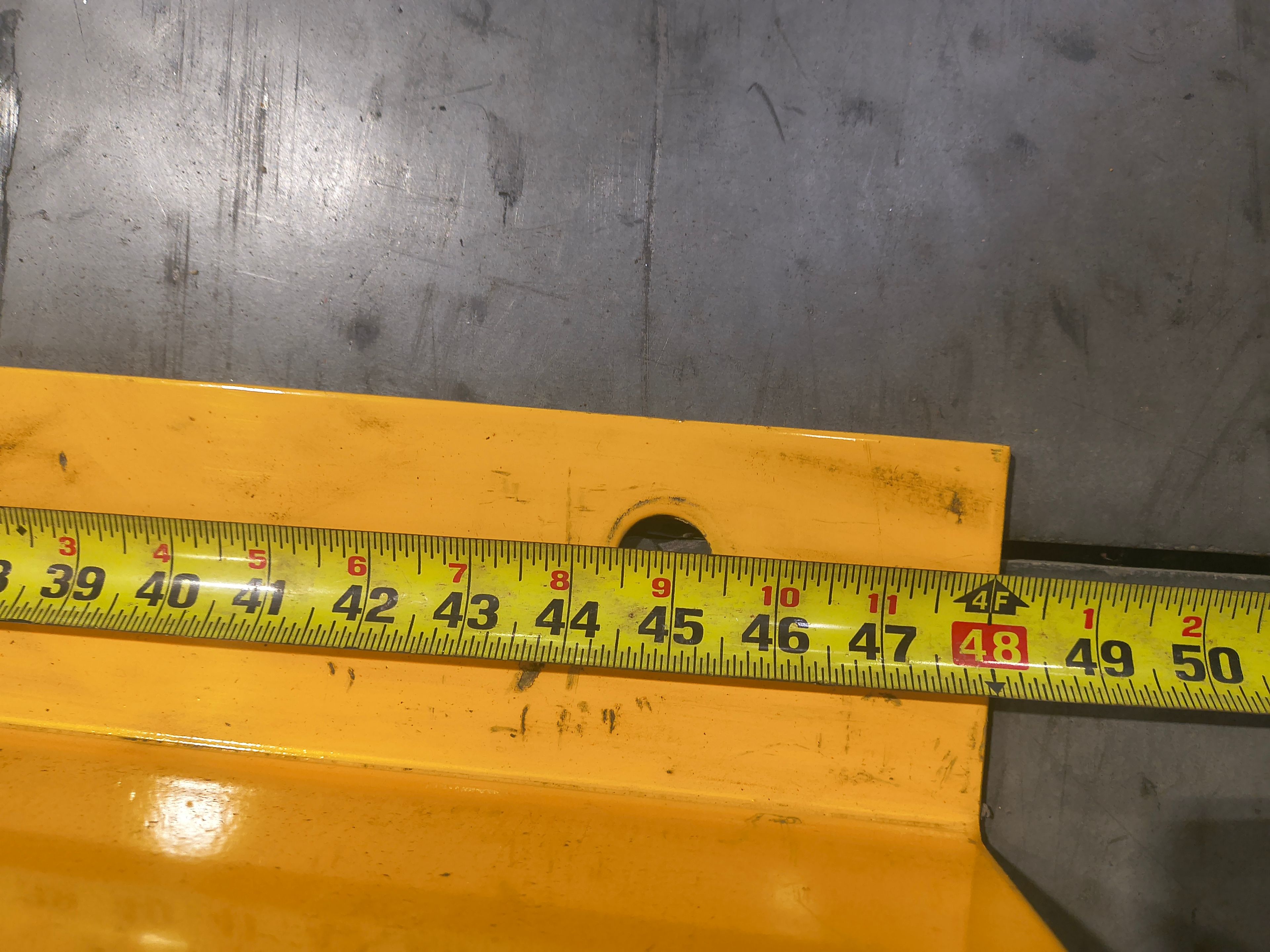 Handle It Aisle Guard - 48" x 4" x 6" - Document 3