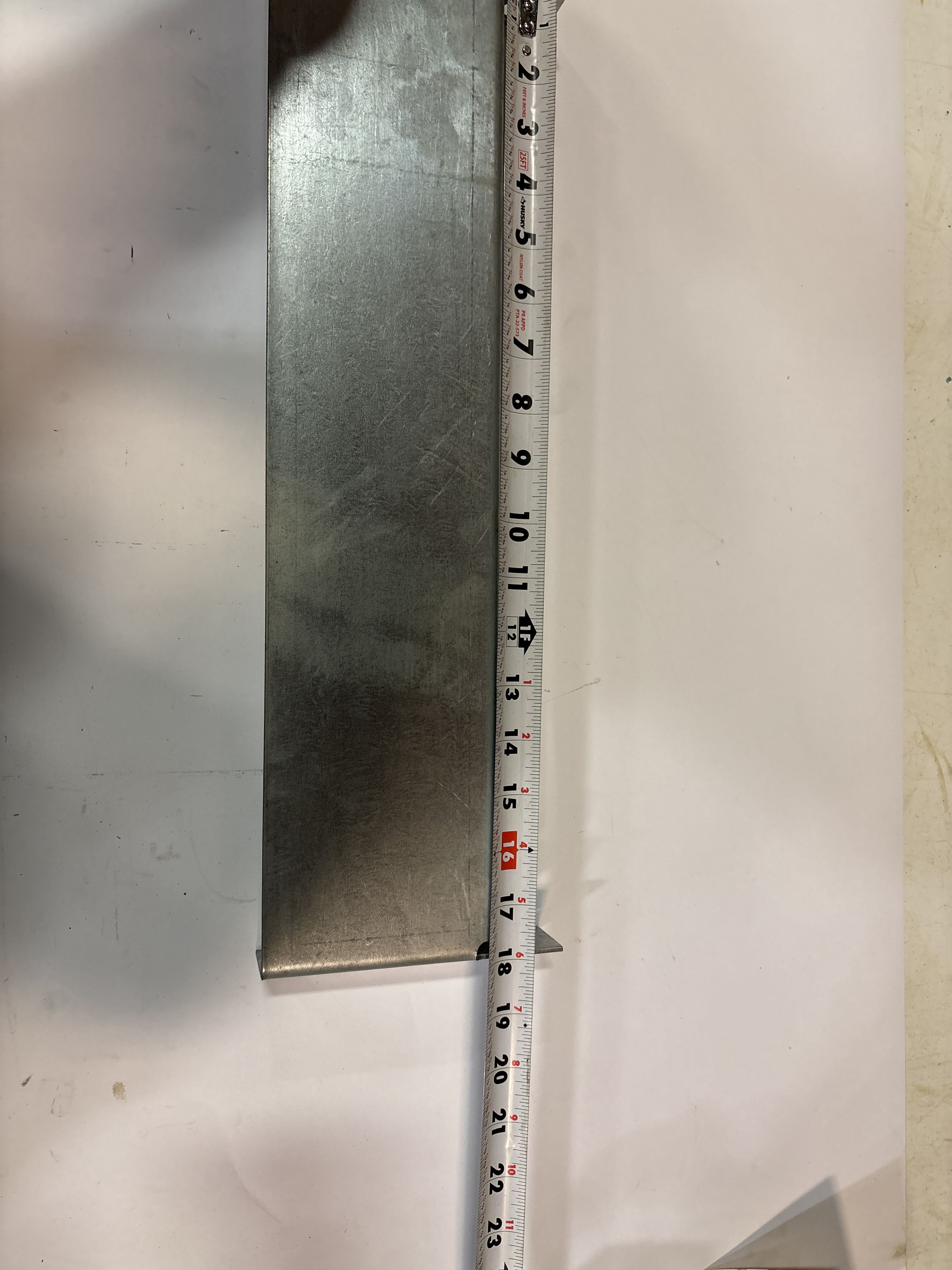 Row Spacer - 18" x 4" - Document 2