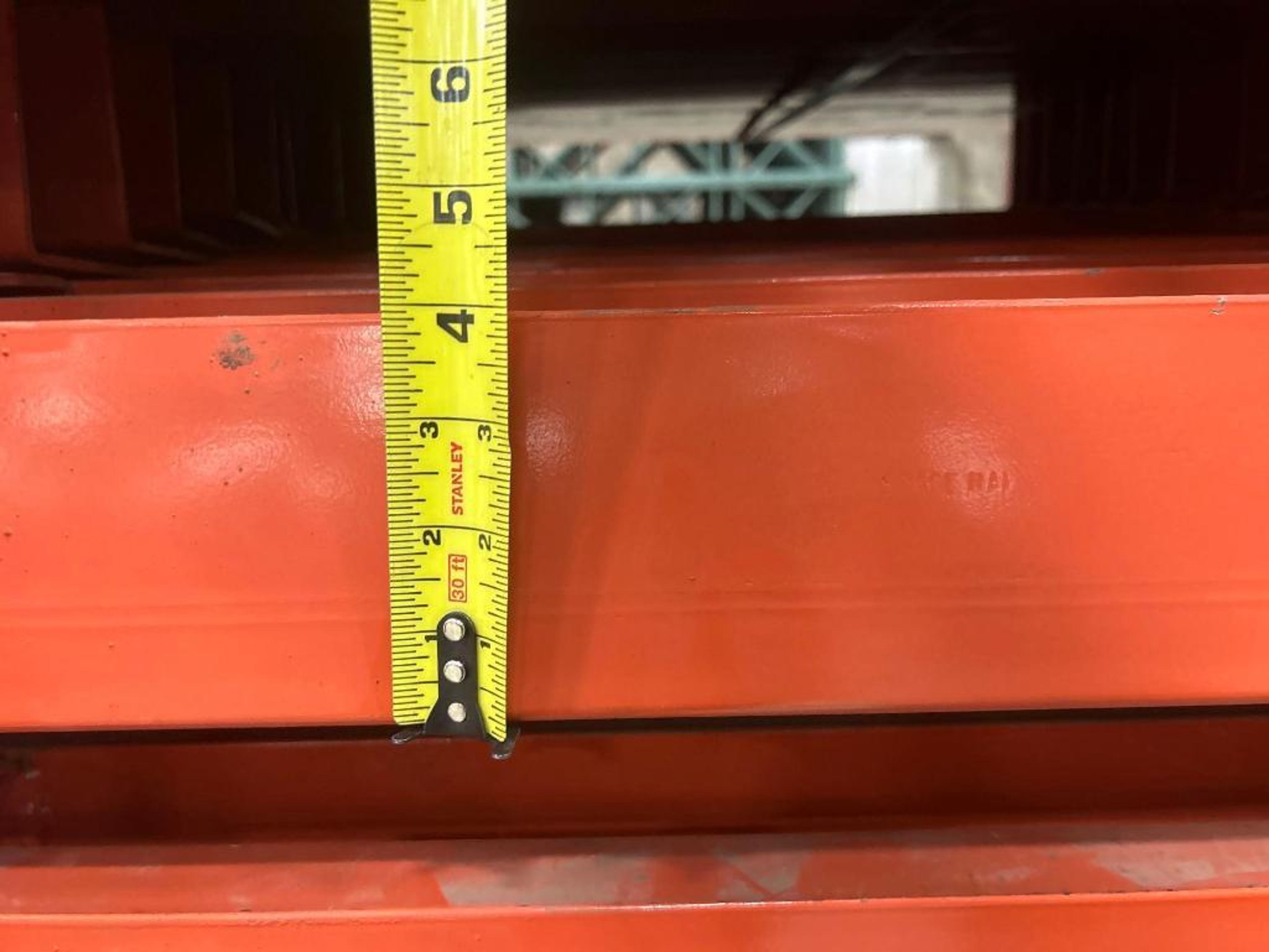 Beam- 96" x4"- teardrop w/ pallet stop  - Document 3