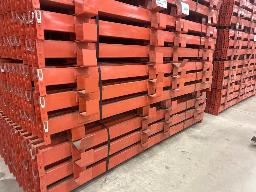 Beam- 96" x4"- teardrop w/ pallet stop 