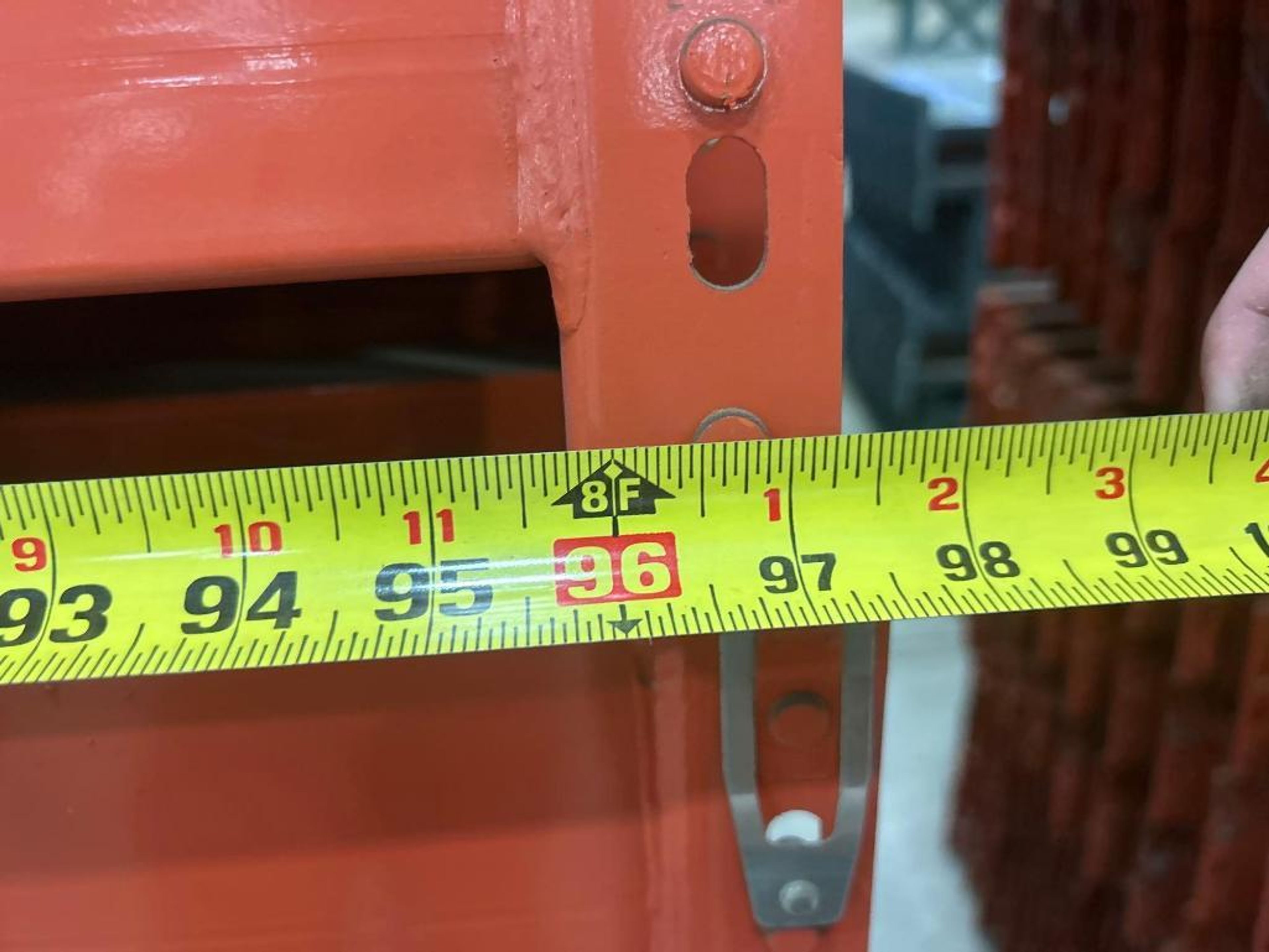 Beam- 96" x4"- teardrop w/ pallet stop  - Document 4