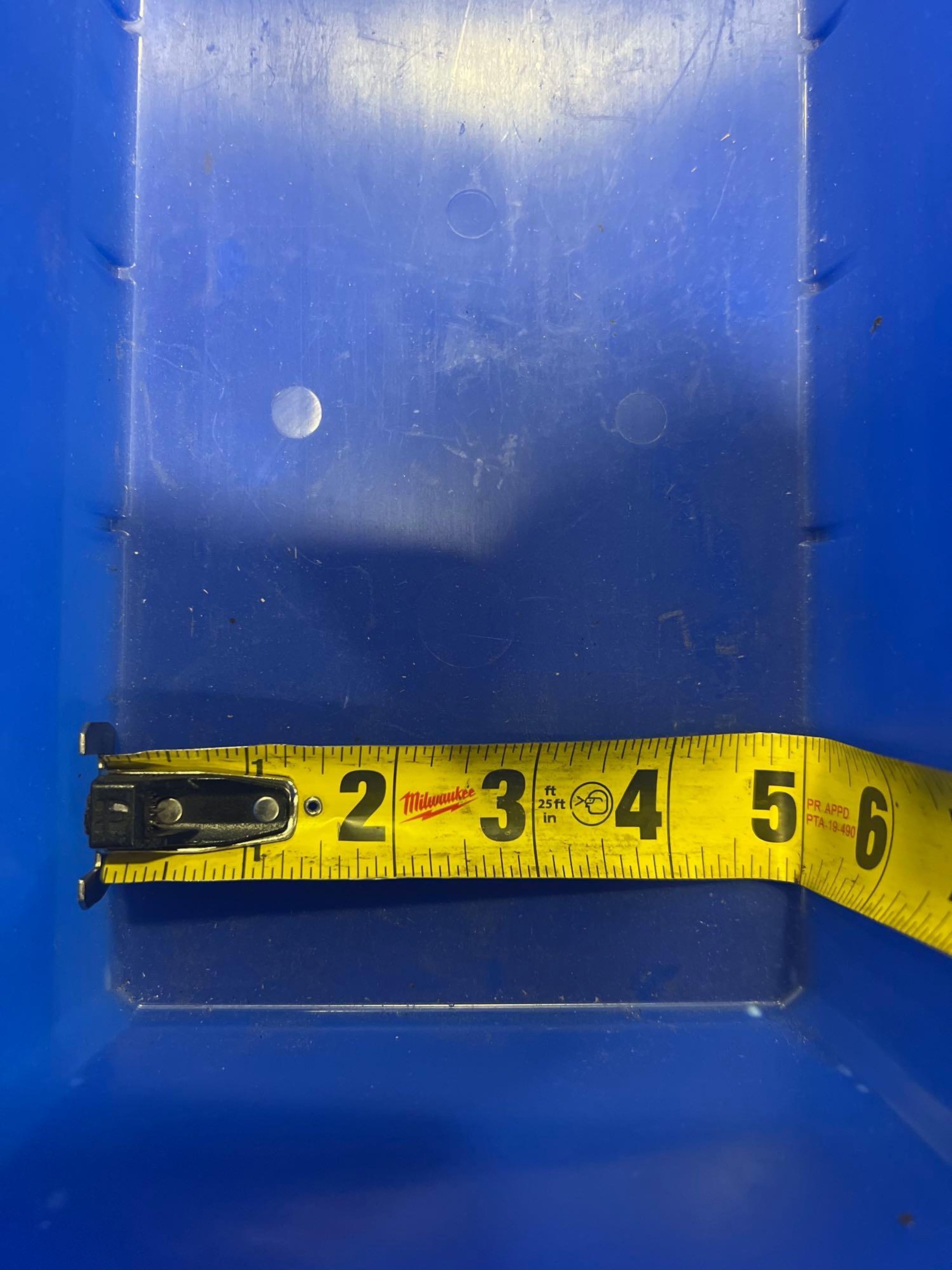 Storage Tote - 22" x 5" x 6" - Stackable - Document 4