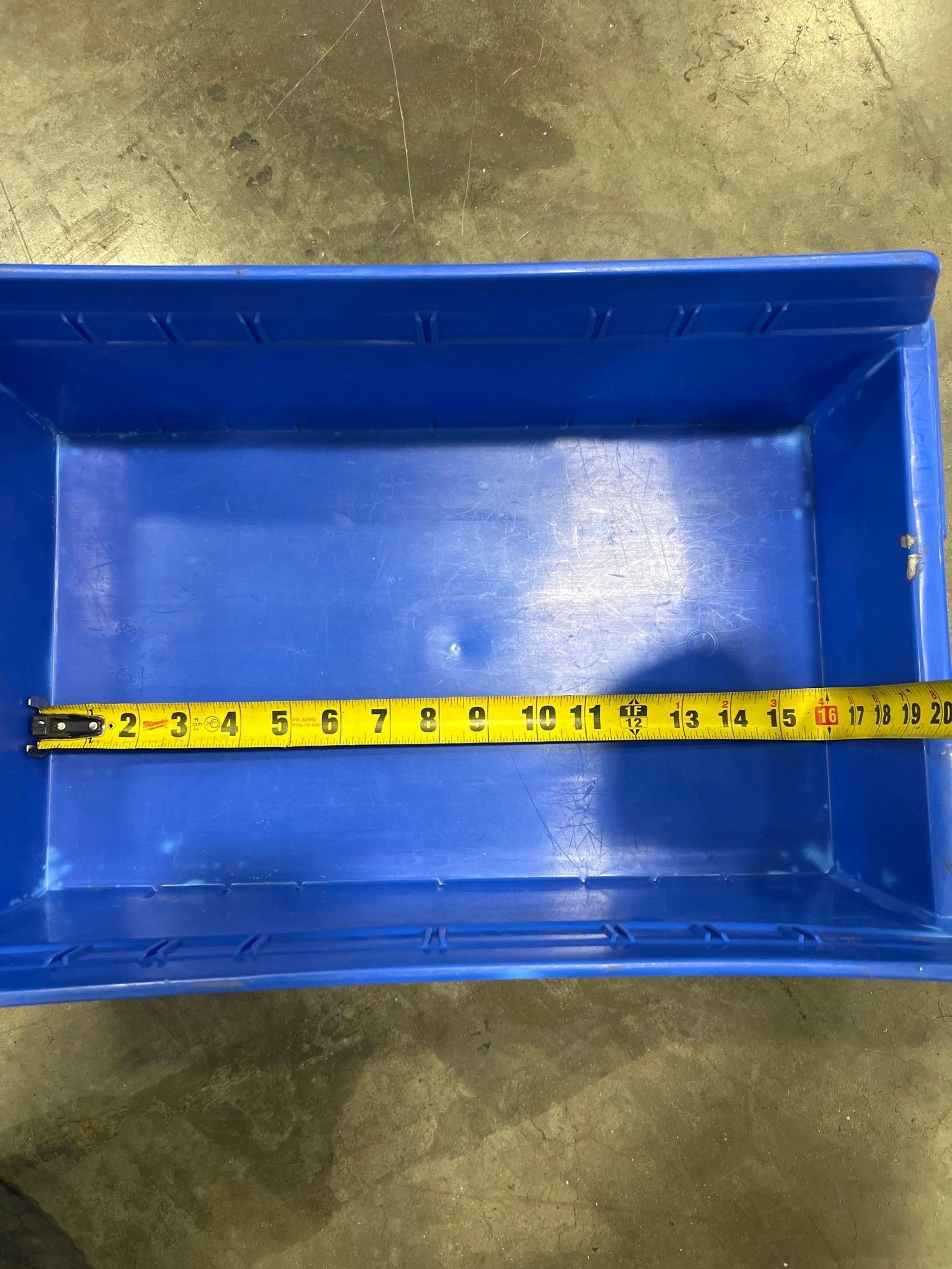 Akro-Mills Storage Tote - 16" x 9.5" x 6" - Stackable - Document 5