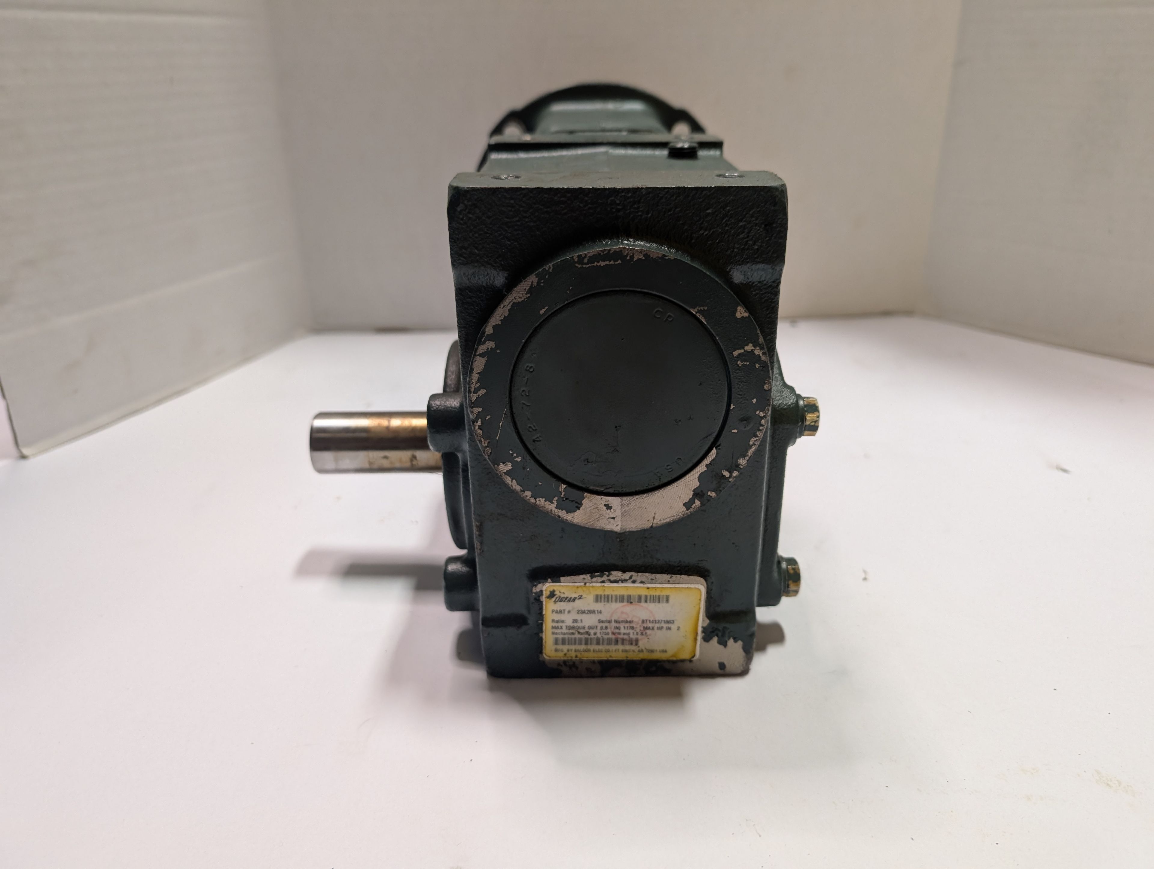 Dodge Tigear - 20:1 Gear Reducer - 23A20R14 - Document 3