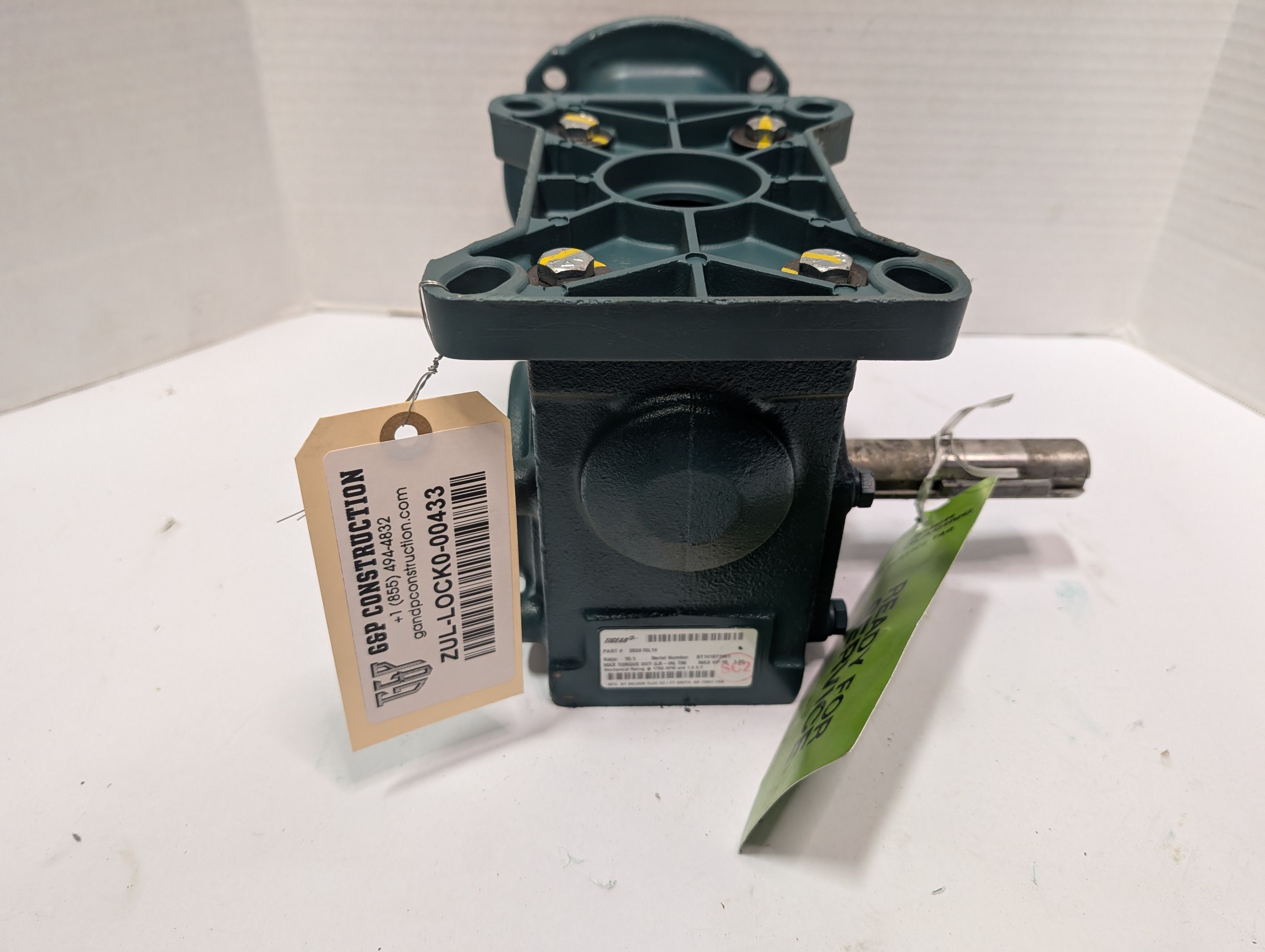 Dodge Tigear - 15:1 Gear Reducer - 202A15L14 - Document 4