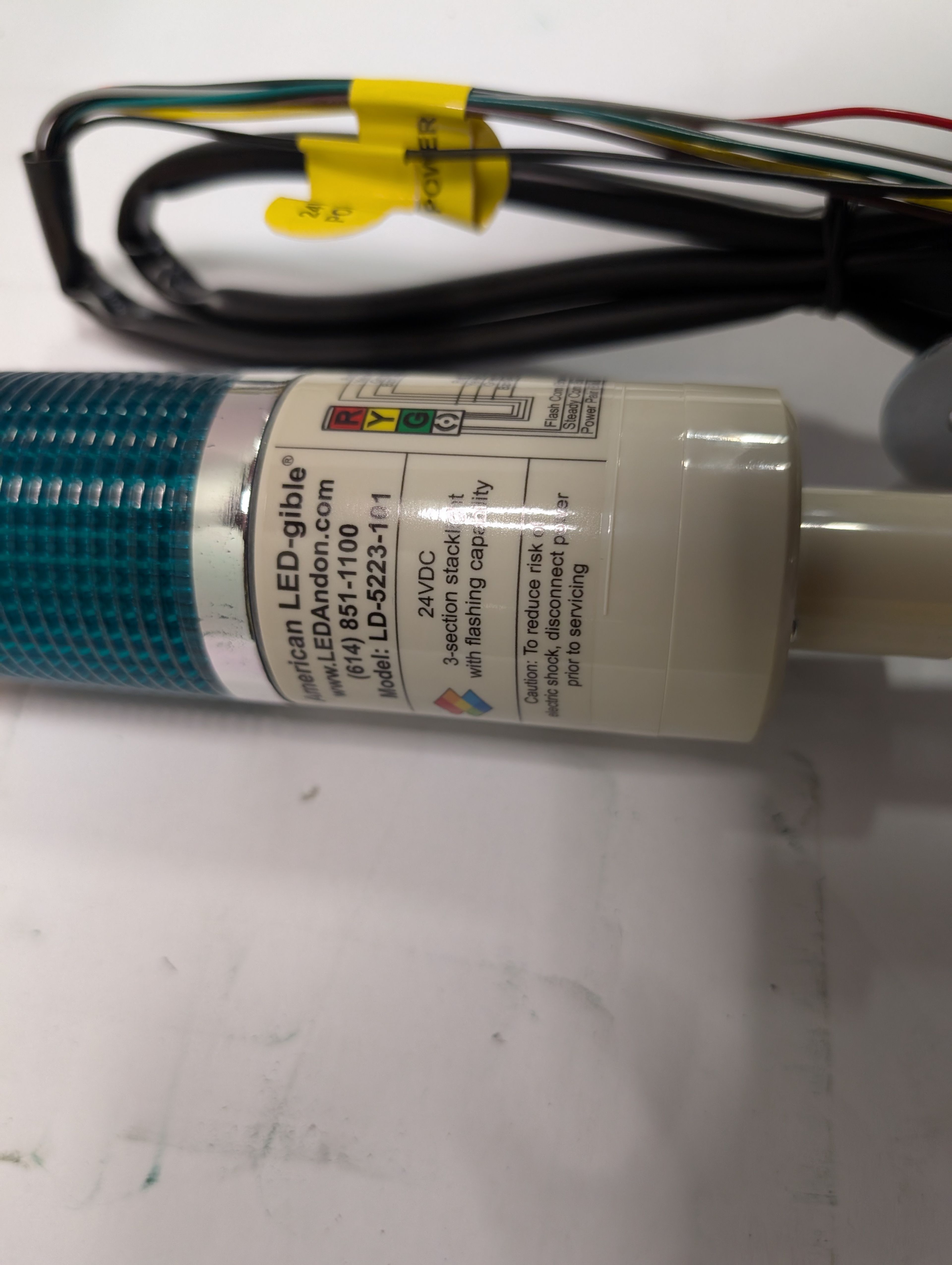 LED Andon - LED Tower Light 24V DC - X000J58R25 - Document 4