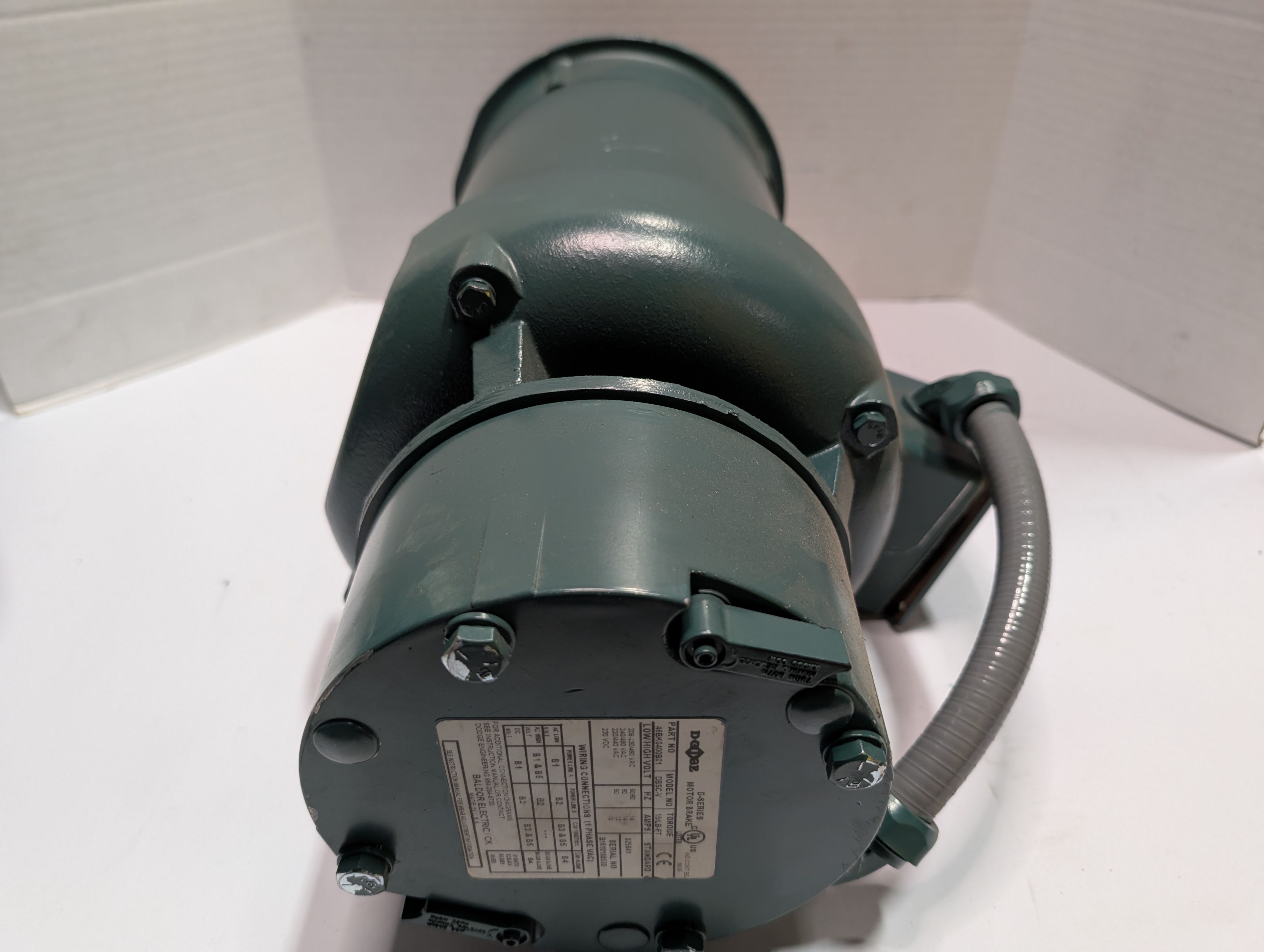 Baldor Reliance - 3 HP Electric Motor - VEBM3611T-D - Document 3