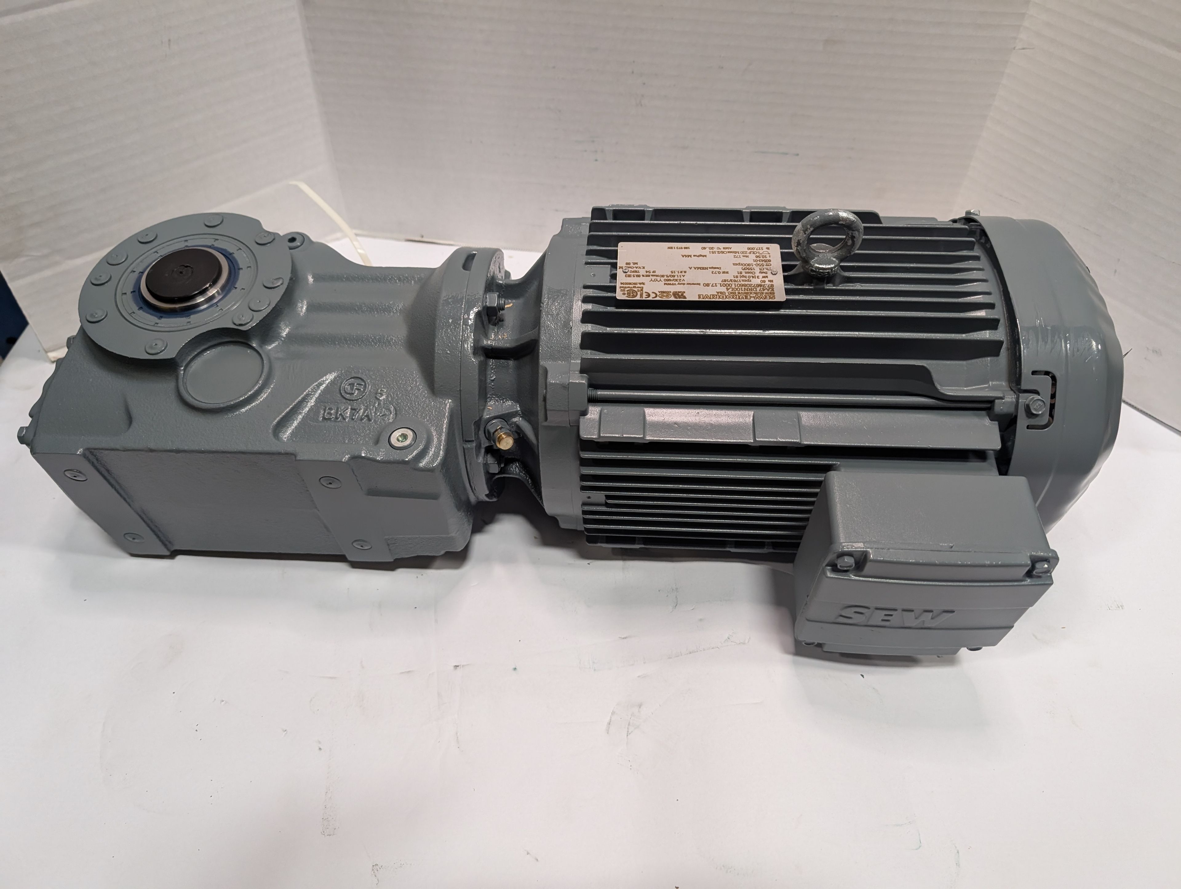 Sew-Eurodrive - 4 HP Electric Motor - KA47 DRN100L4