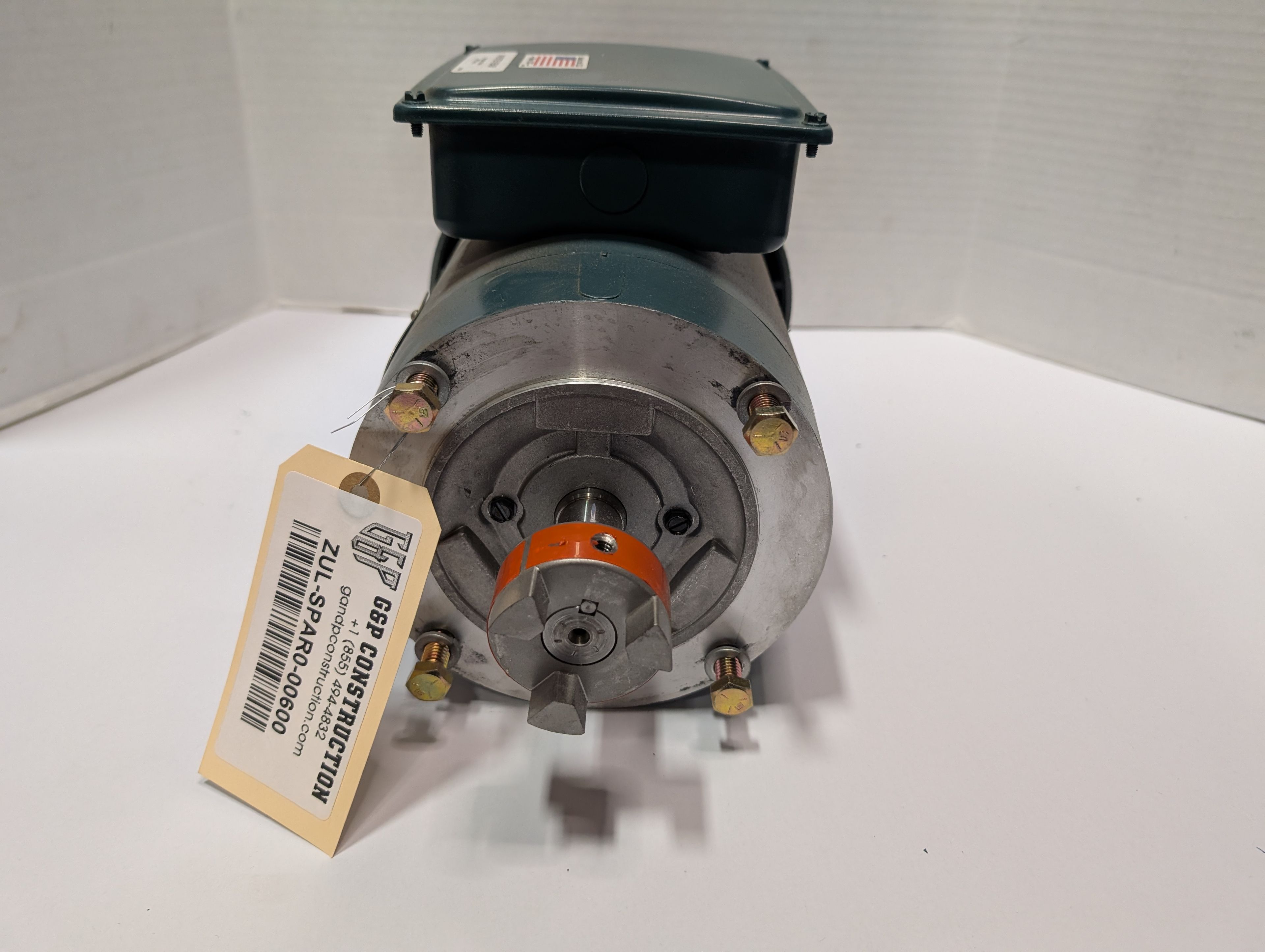 Baldor Reliance - 1 HP Electric Motor - V M3546T-D - Document 4