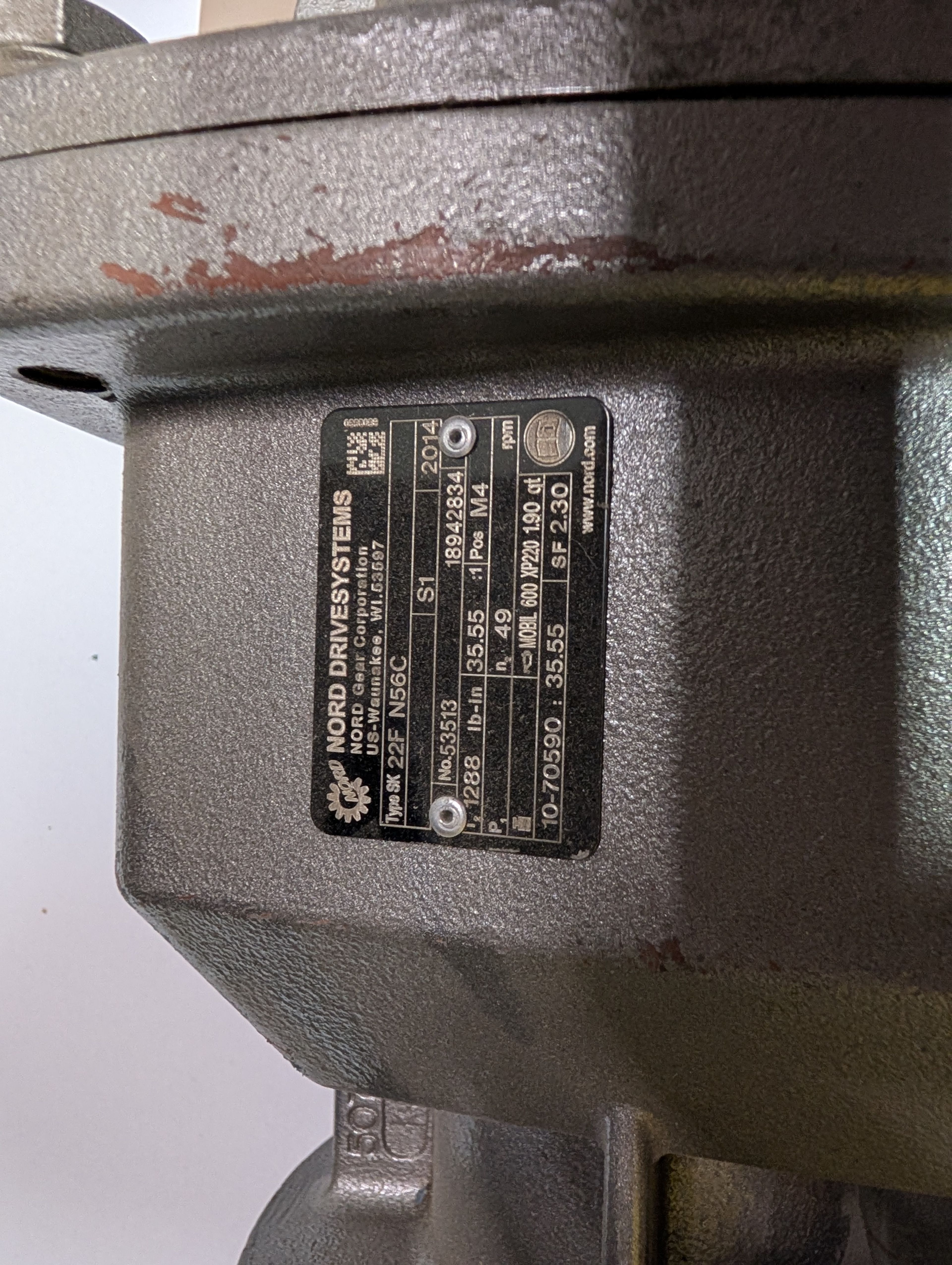 Nord Drive systems - Gear Reducer - 22F N56C - Document 3